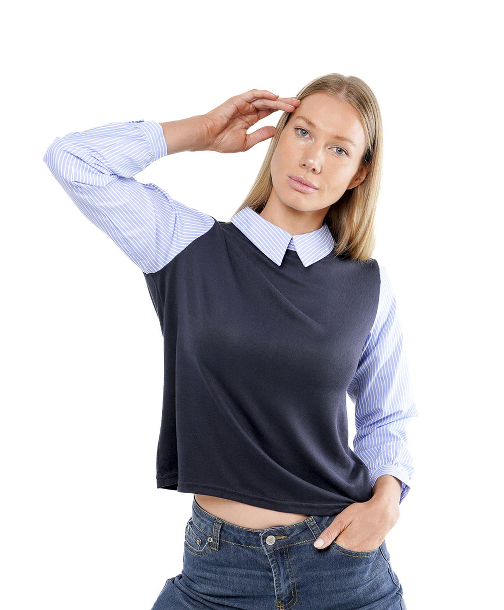 Polera mujer mix blusa vest Polera mujer mix blusa vest
