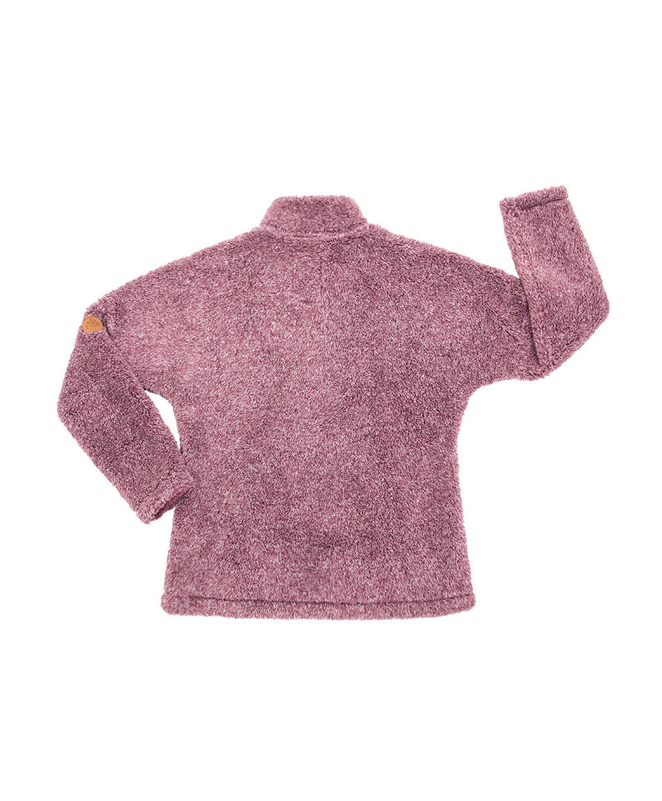 Polar deportivo mujer con cierre pink