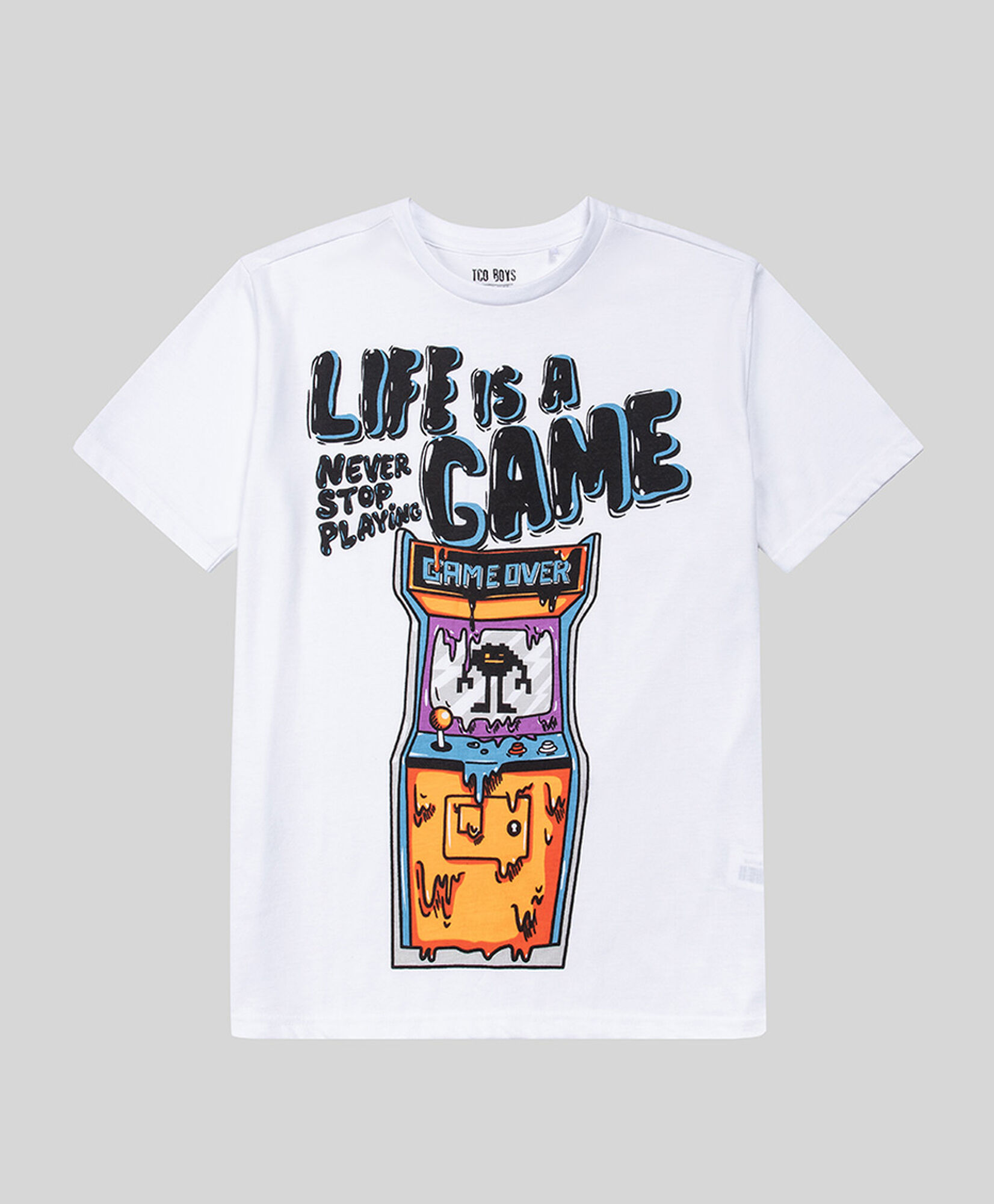 Polera niño life is a game Polera niño life is a game