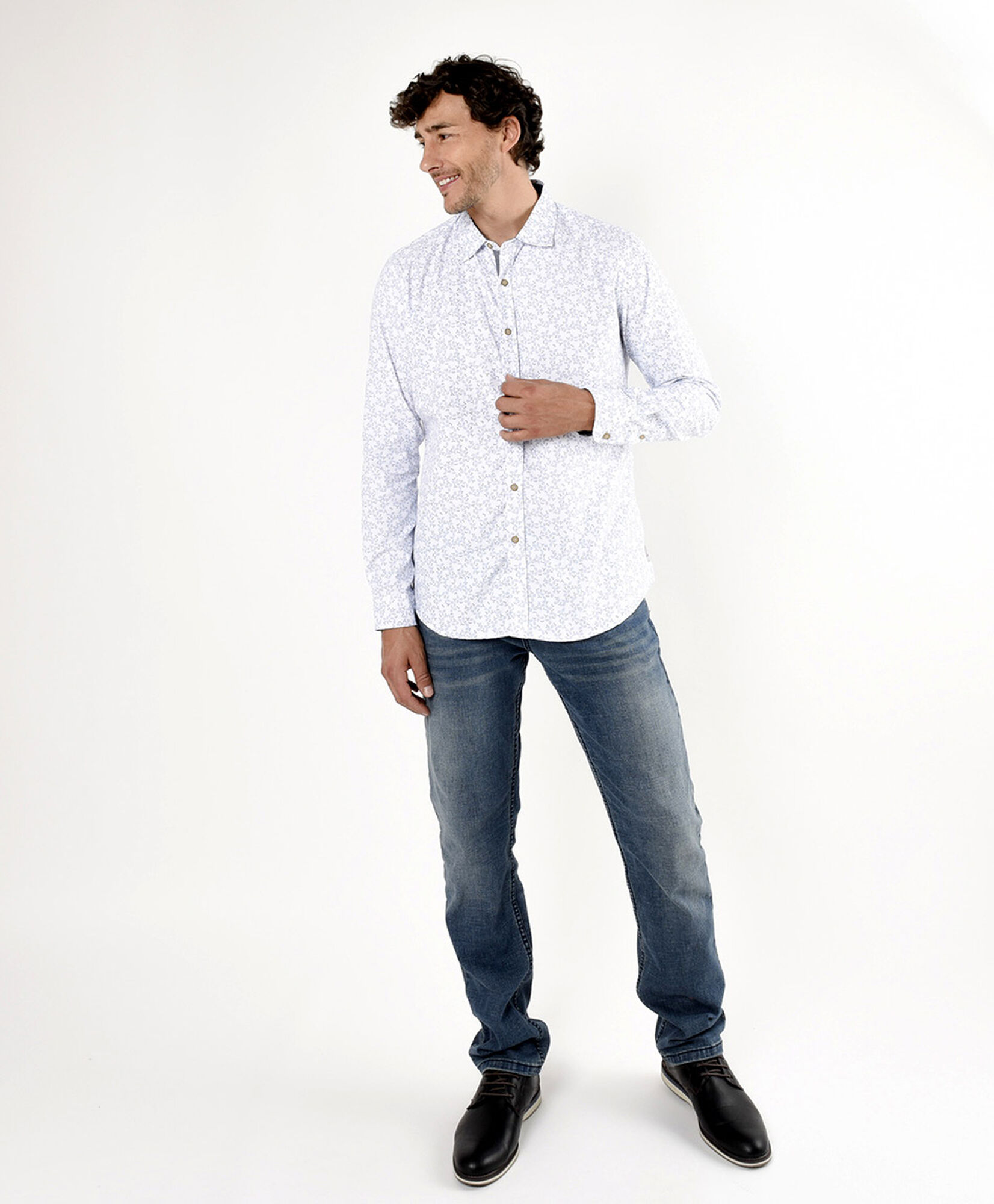 Camisa hombre hojas Camisa hombre hojas