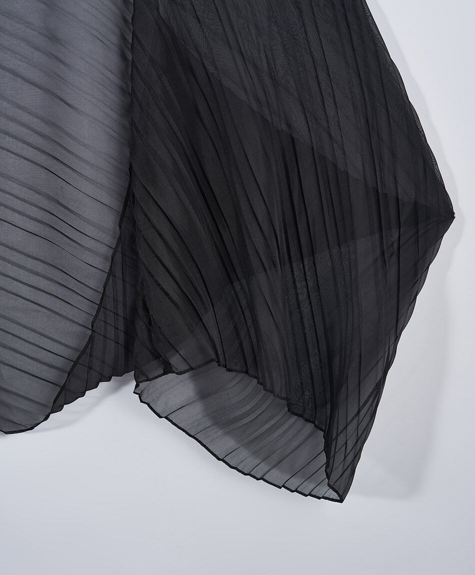 Pareo mujer l&iacute;neas negro