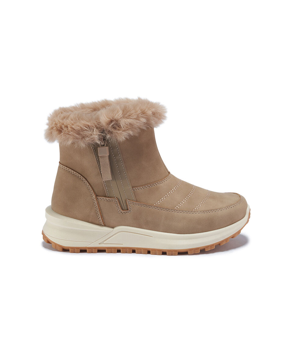 Bota mujer apache beige