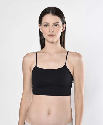 Bralette mujer seamless liso
