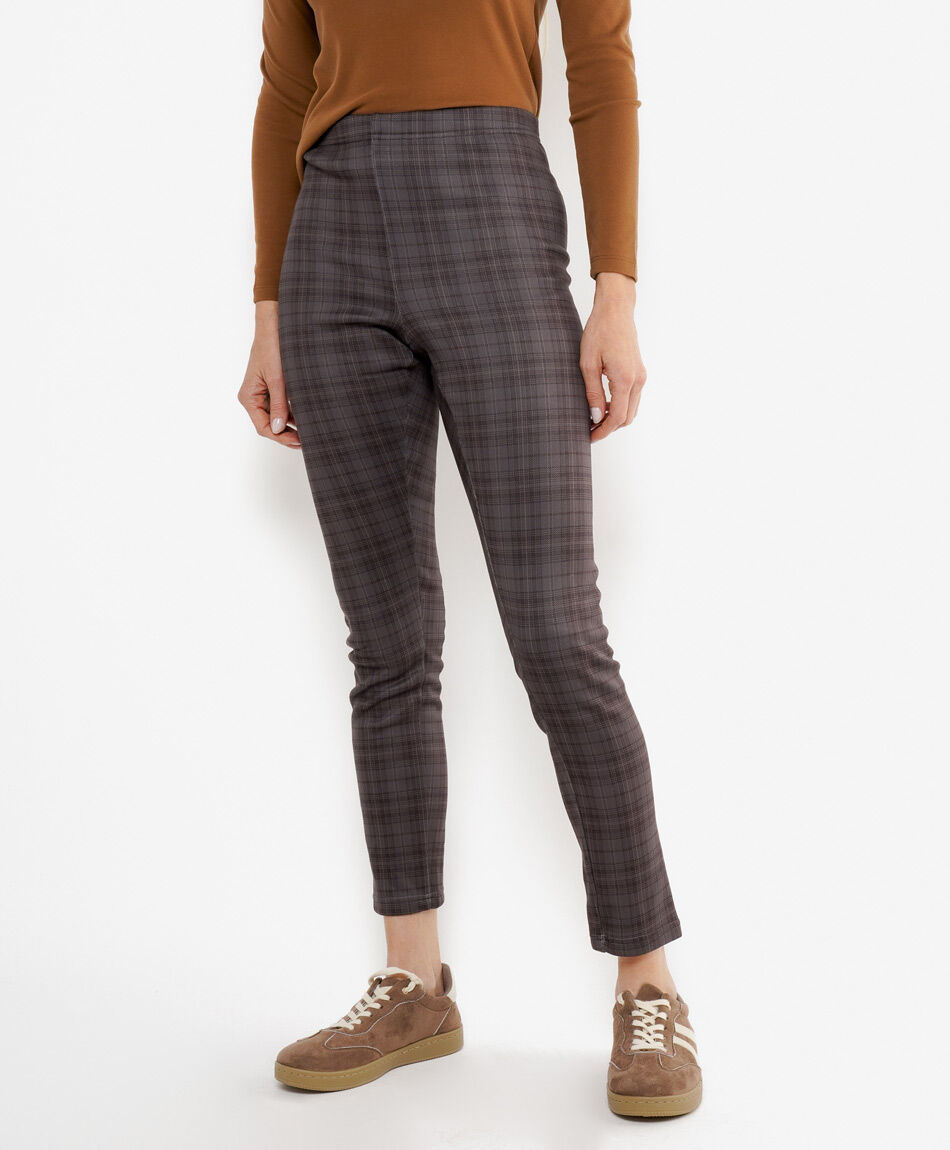 Leggins mujer escoc&eacute;s forrada