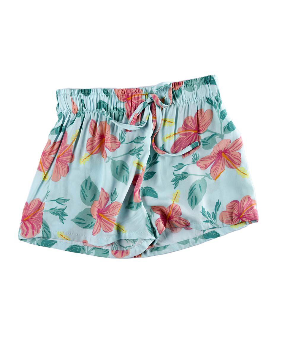 Short ni&ntilde;a floreado