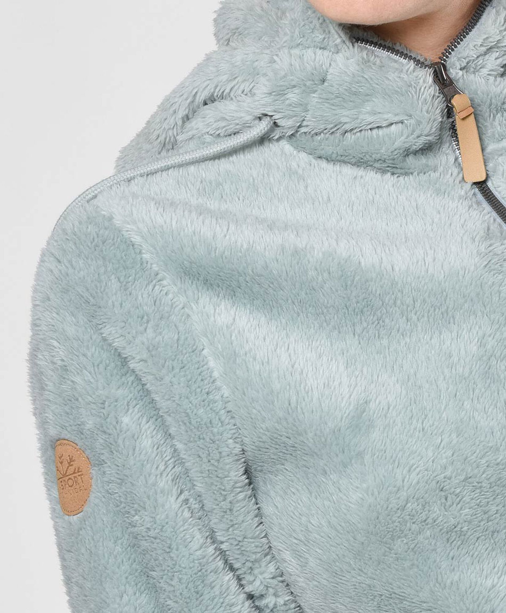 Polerón mujer polar capucha Polerón mujer polar capucha