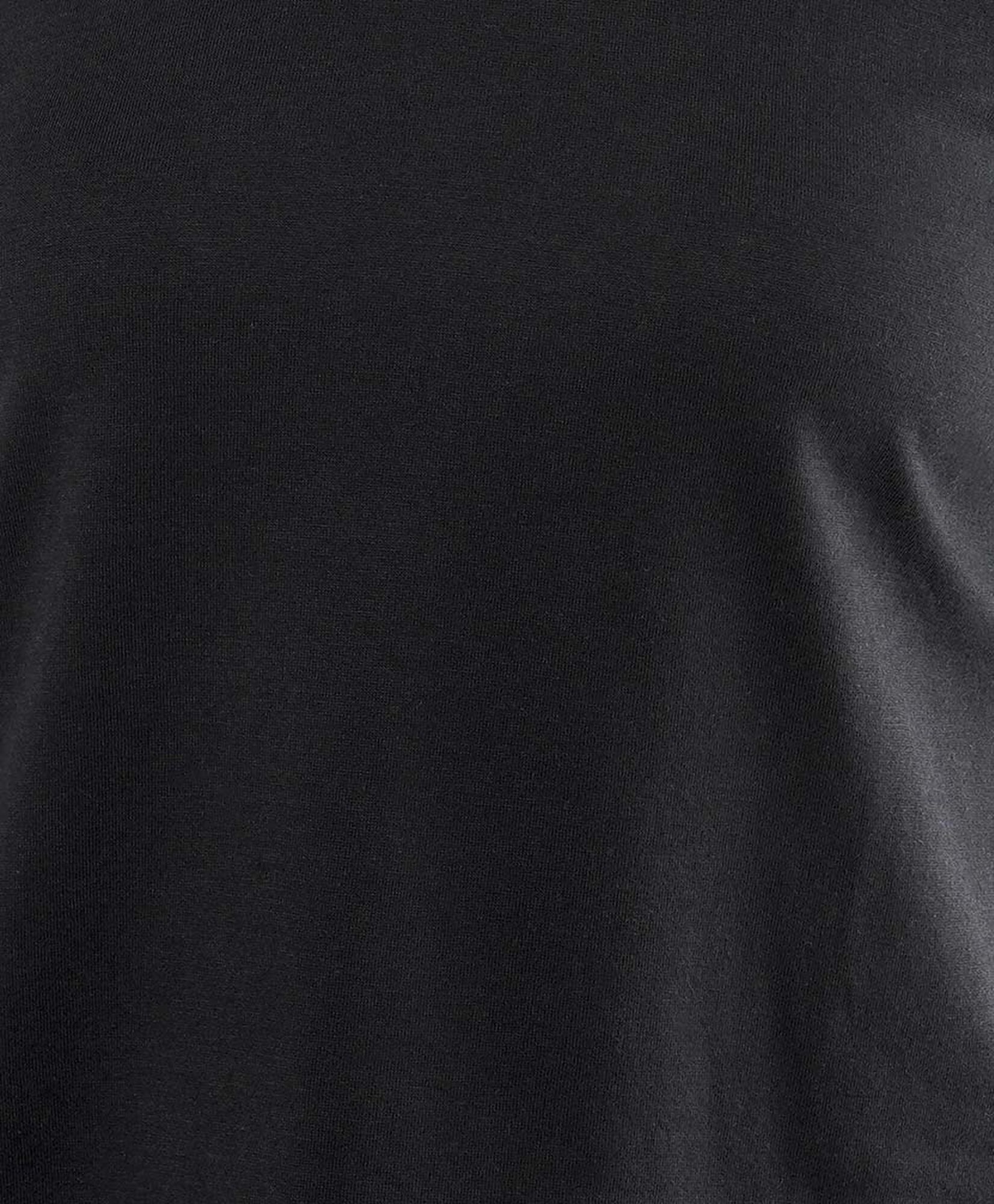 Polera mujer crop negro Polera mujer crop negro