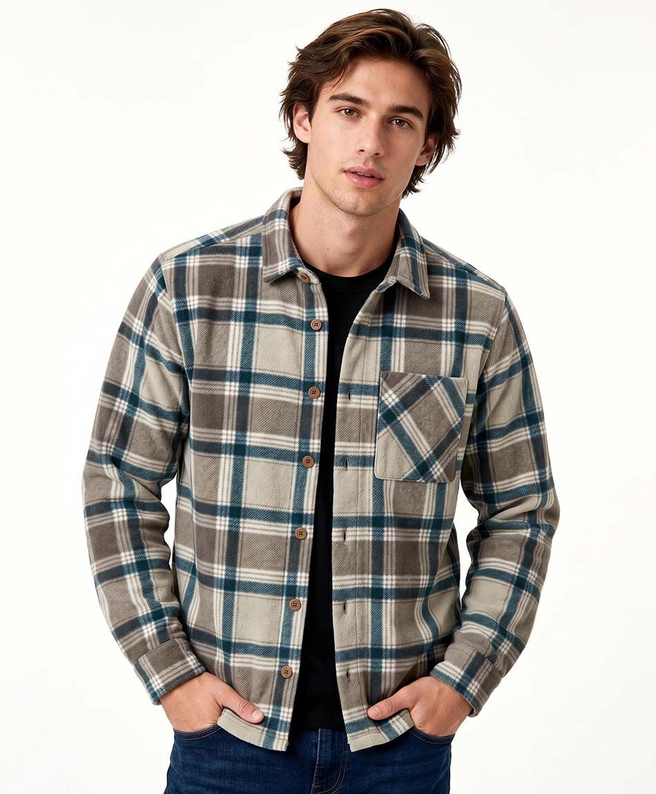 Chaqueta hombre escoc&eacute;s cl&aacute;sica