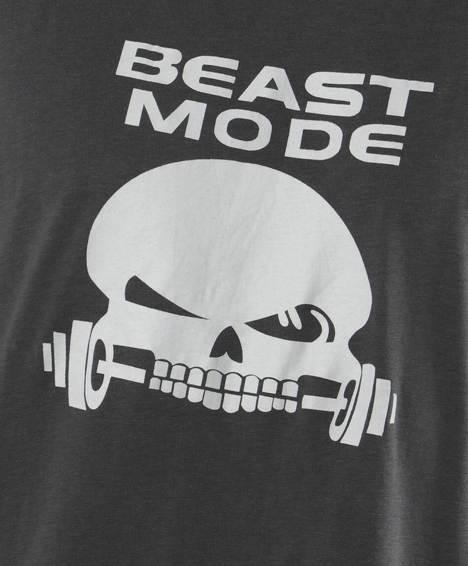 Polera hombre beast mode sin mangas