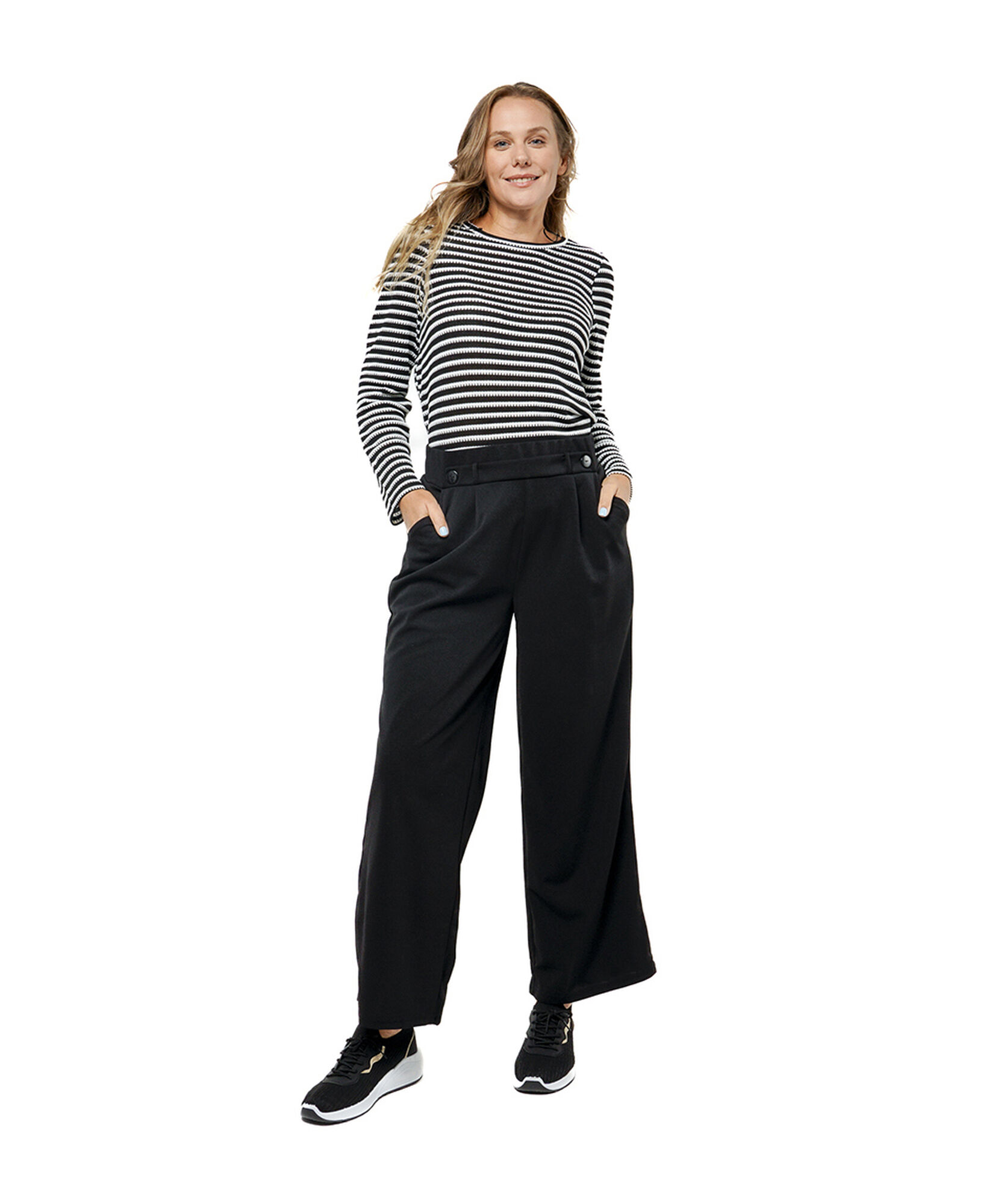 Pantalón mujer pinzas wide Pantalón mujer pinzas wide