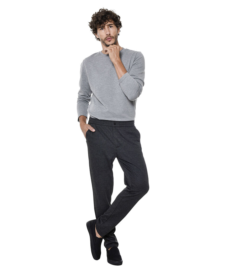 Pantalon jogger escoces