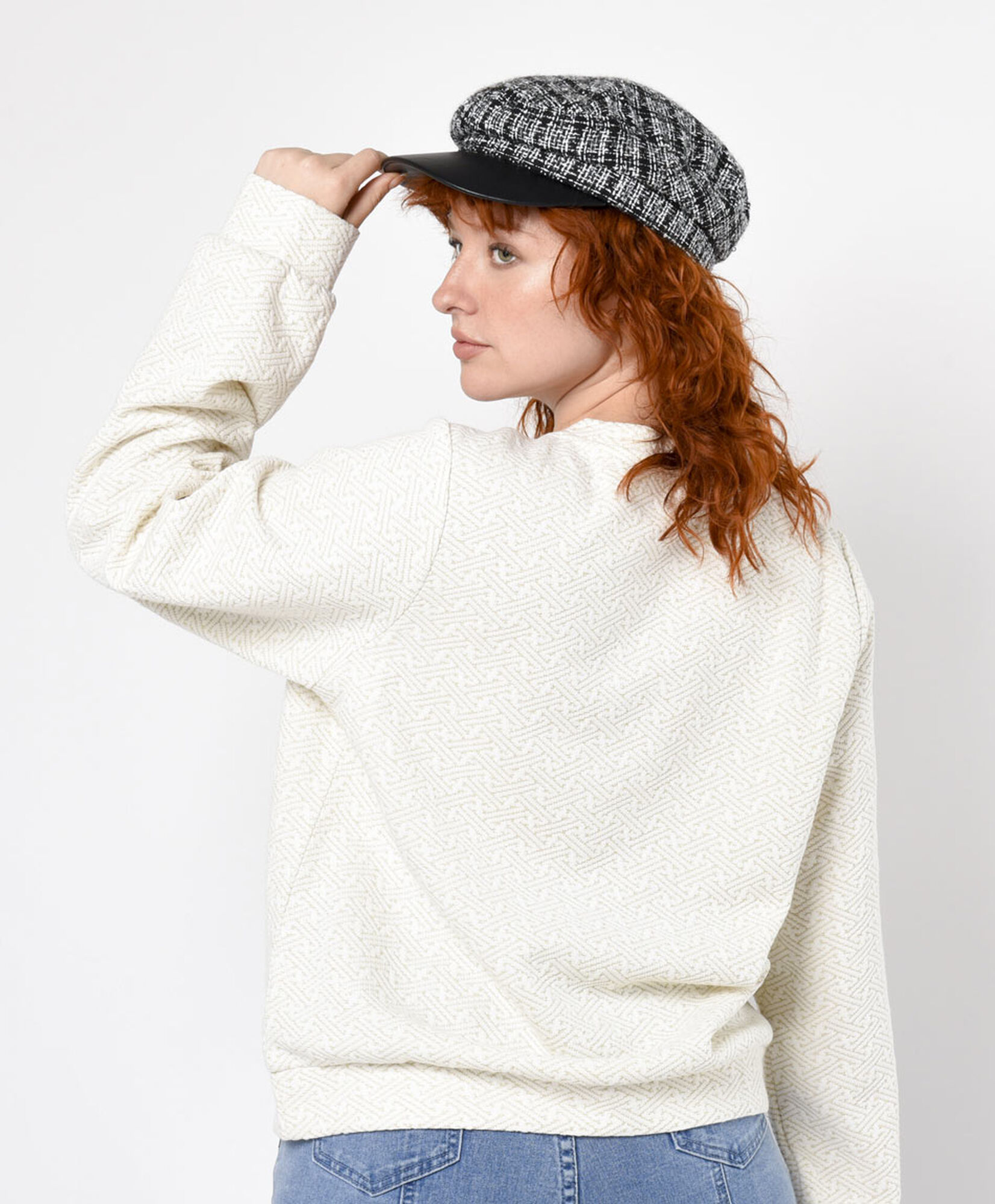 Polerón mujer jacquard Polerón mujer jacquard