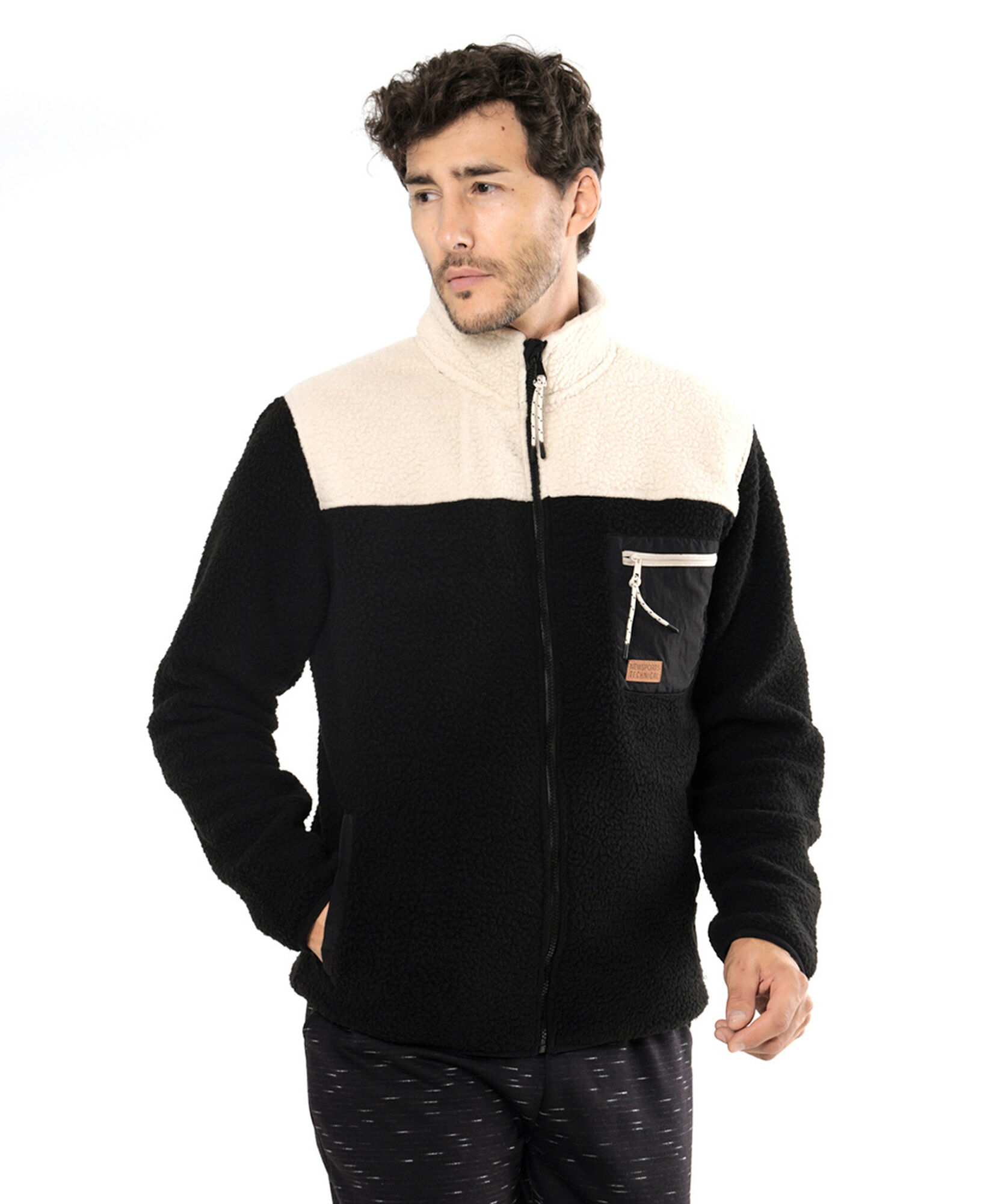 Chaqueta deportiva hombre chiporro bicolor Chaqueta deportiva hombre chiporro bicolor