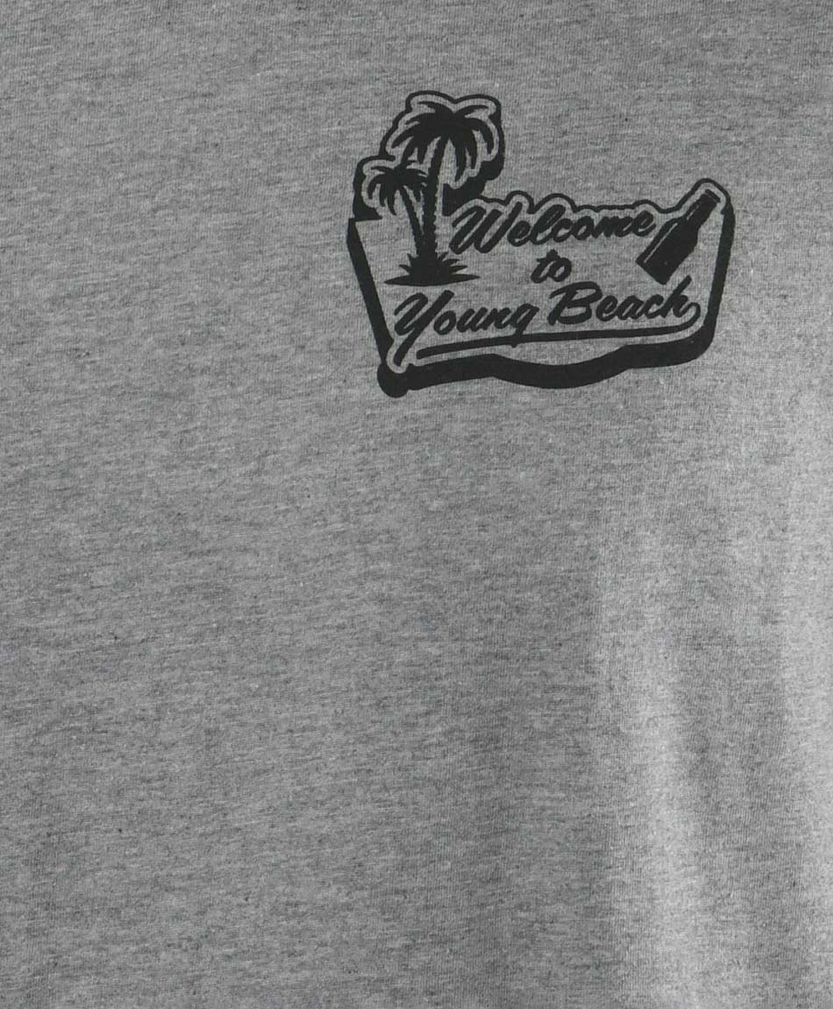 Polera hombre doble estampado young beach Polera hombre doble estampado young beach