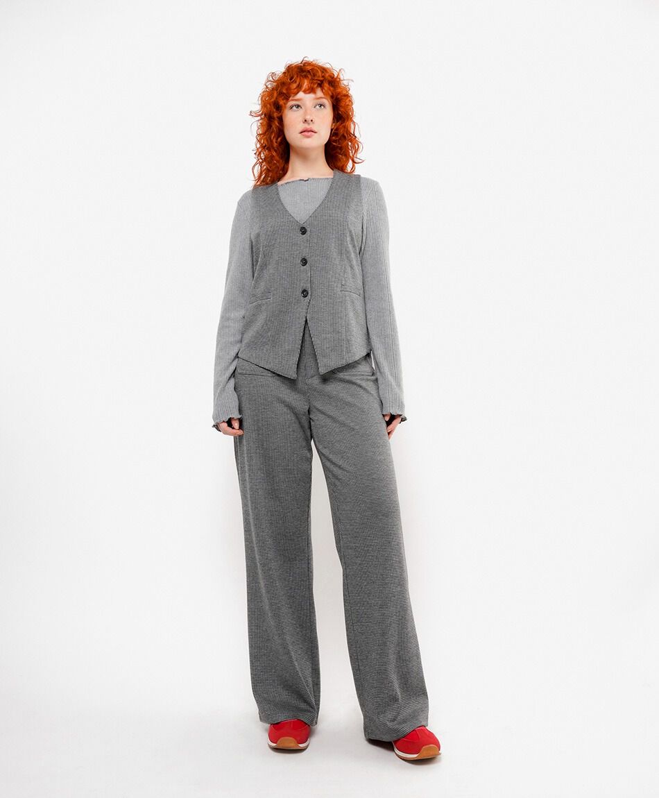 Pantal&oacute;n mujer small check