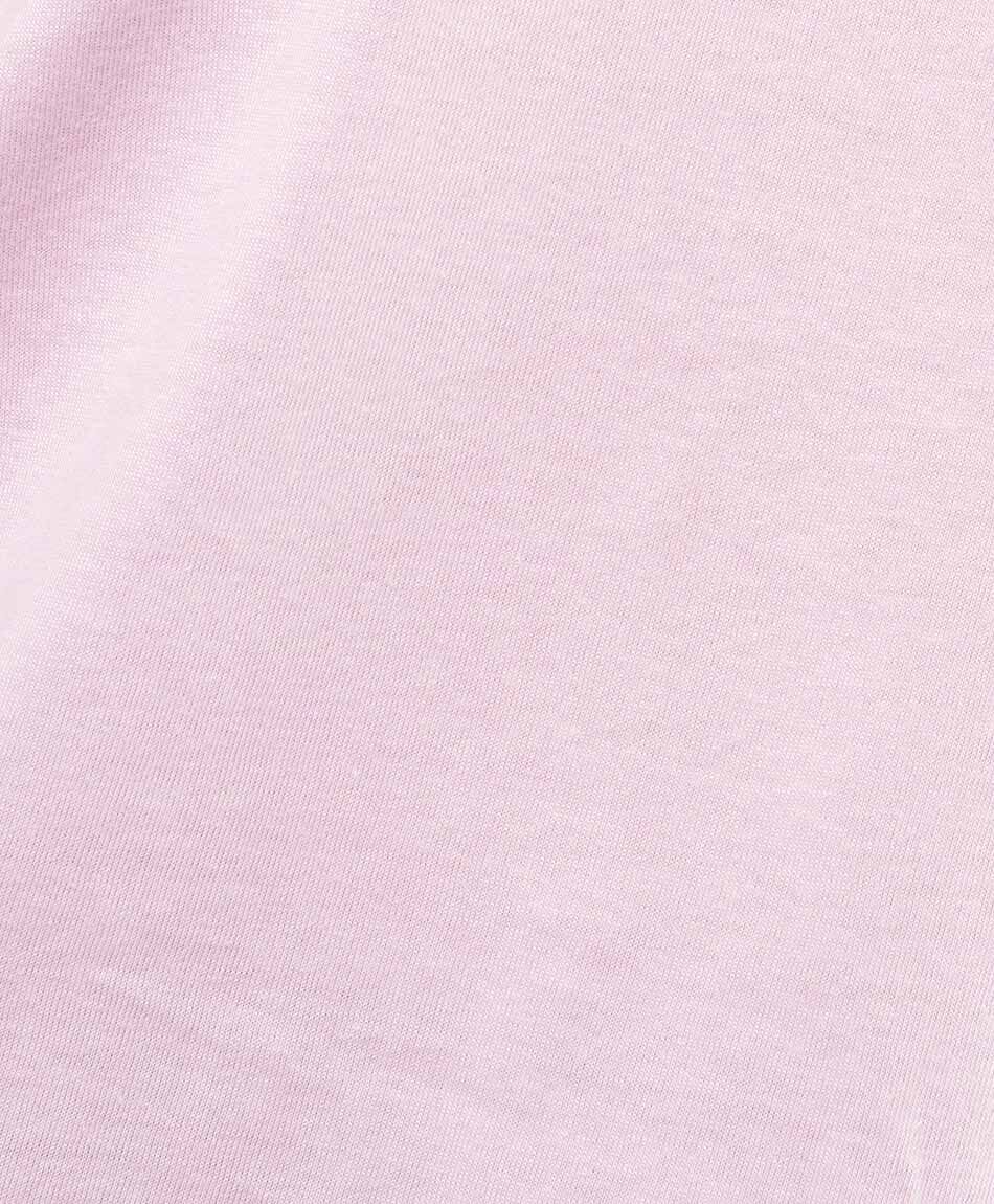 Polera mujer rosada crop