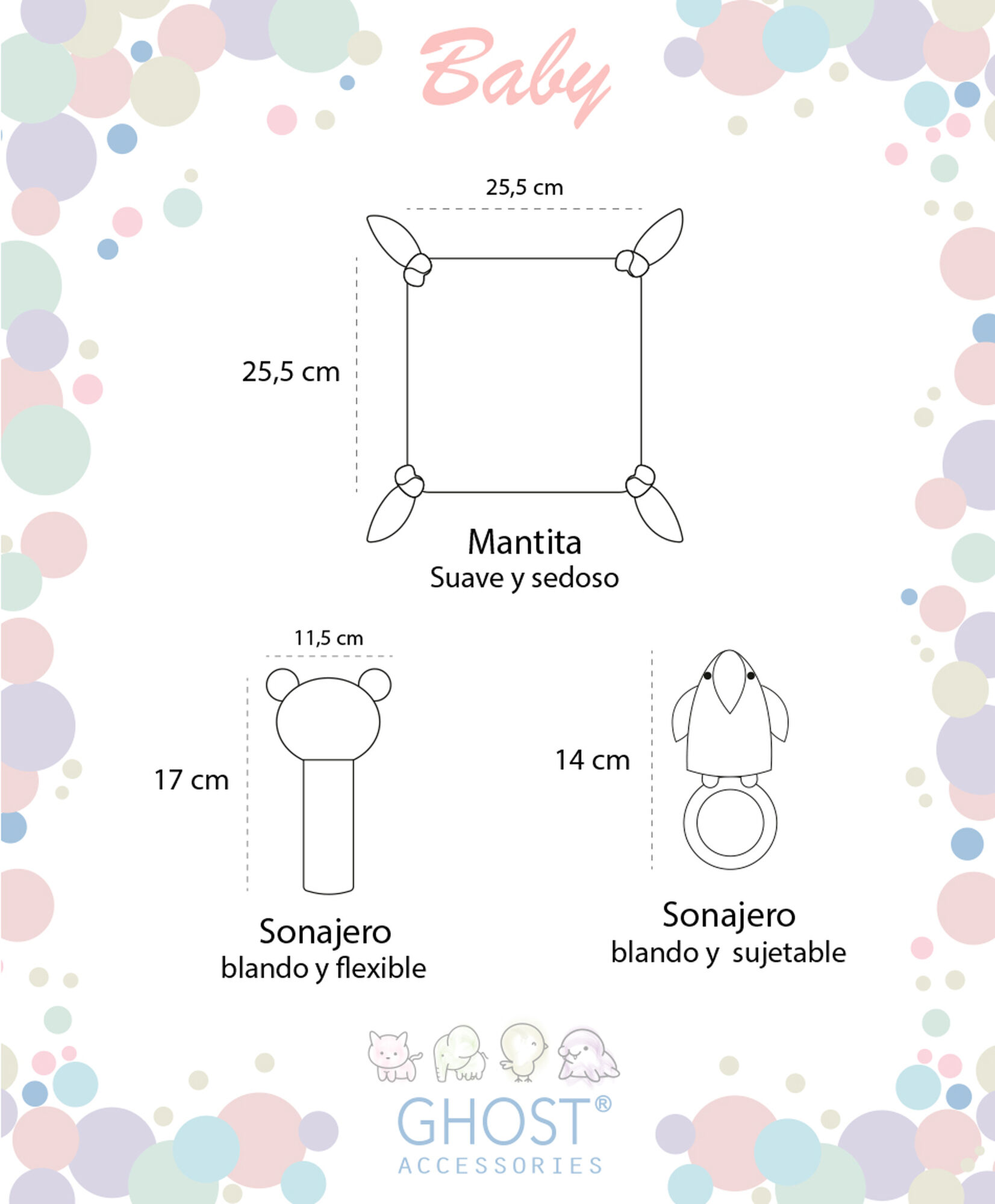 Set juguetes bebé animalitos Set juguetes bebé animalitos