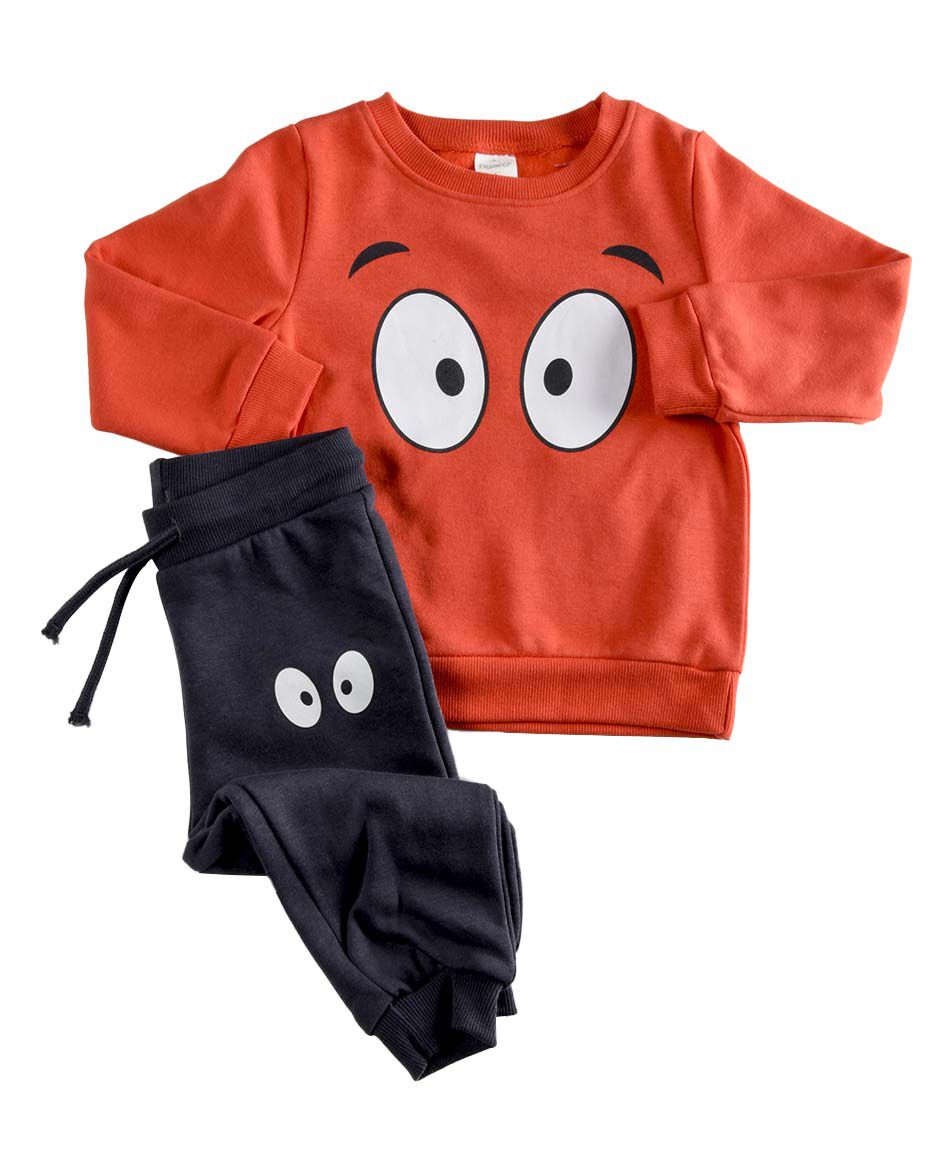 Set buzo beb&eacute; ojos