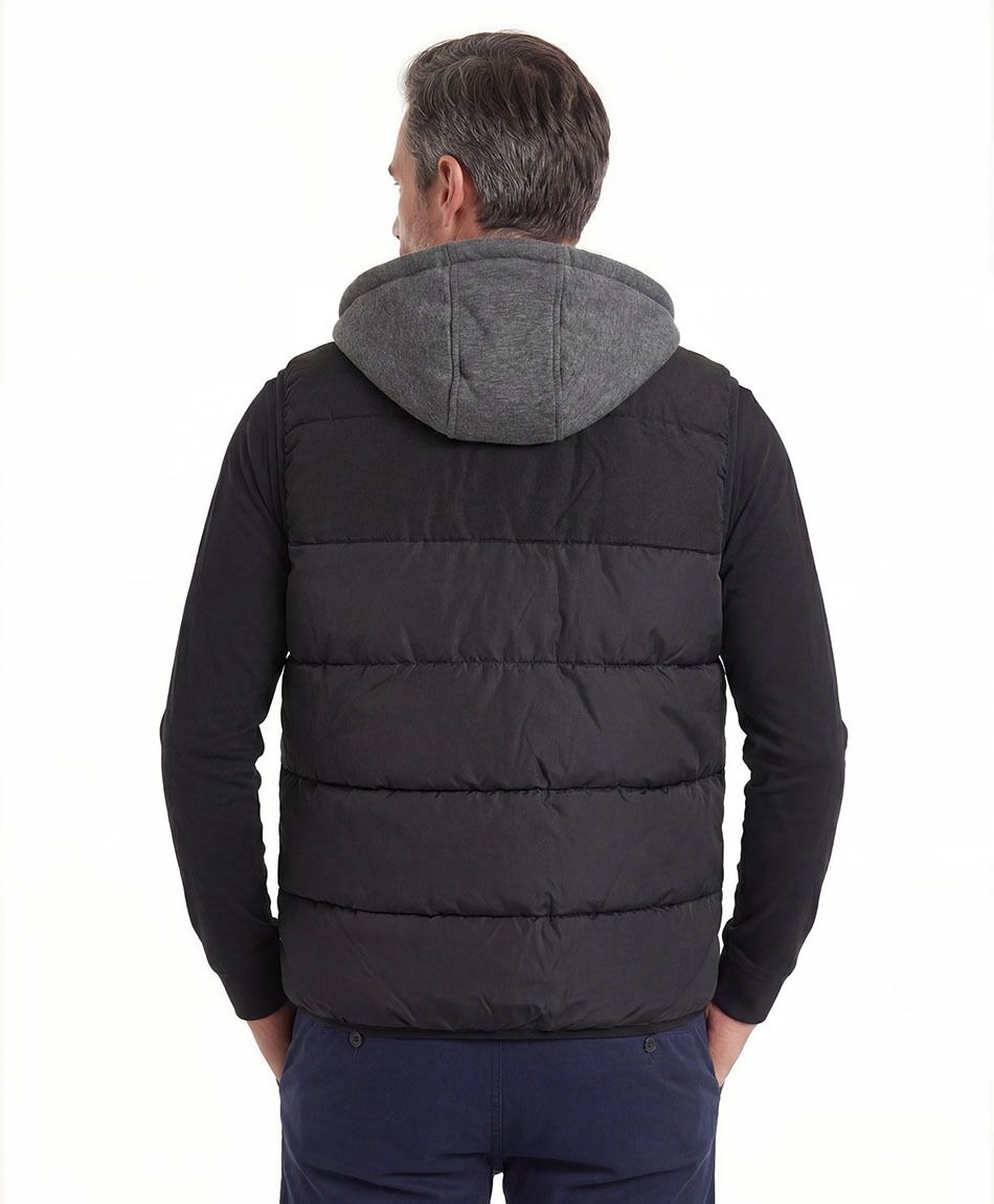 Parka hombre sin mangas