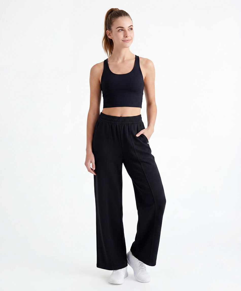 Pantal&oacute;n deportivo mujer wide liso