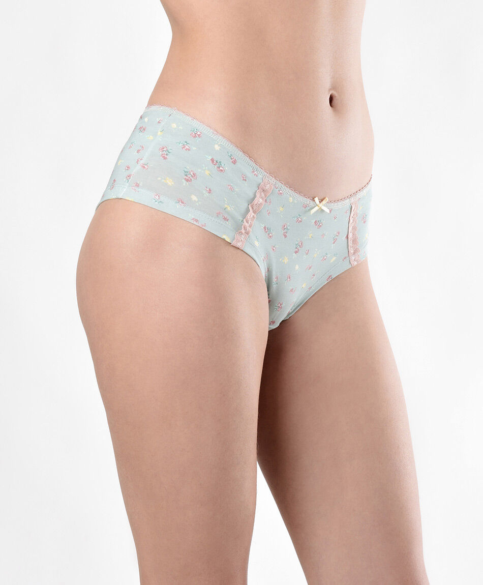 Pantaleta mujer estampada