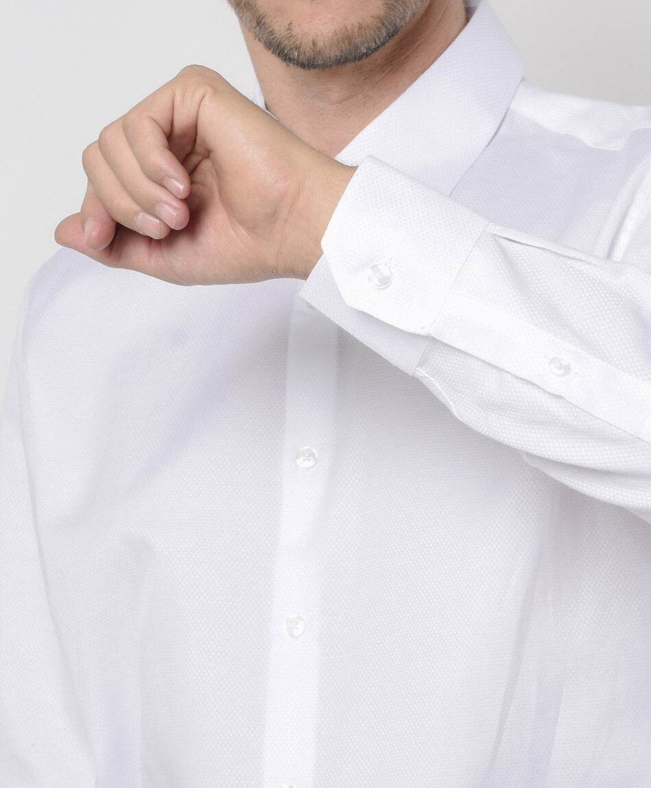 Camisa hombre grabados manga larga