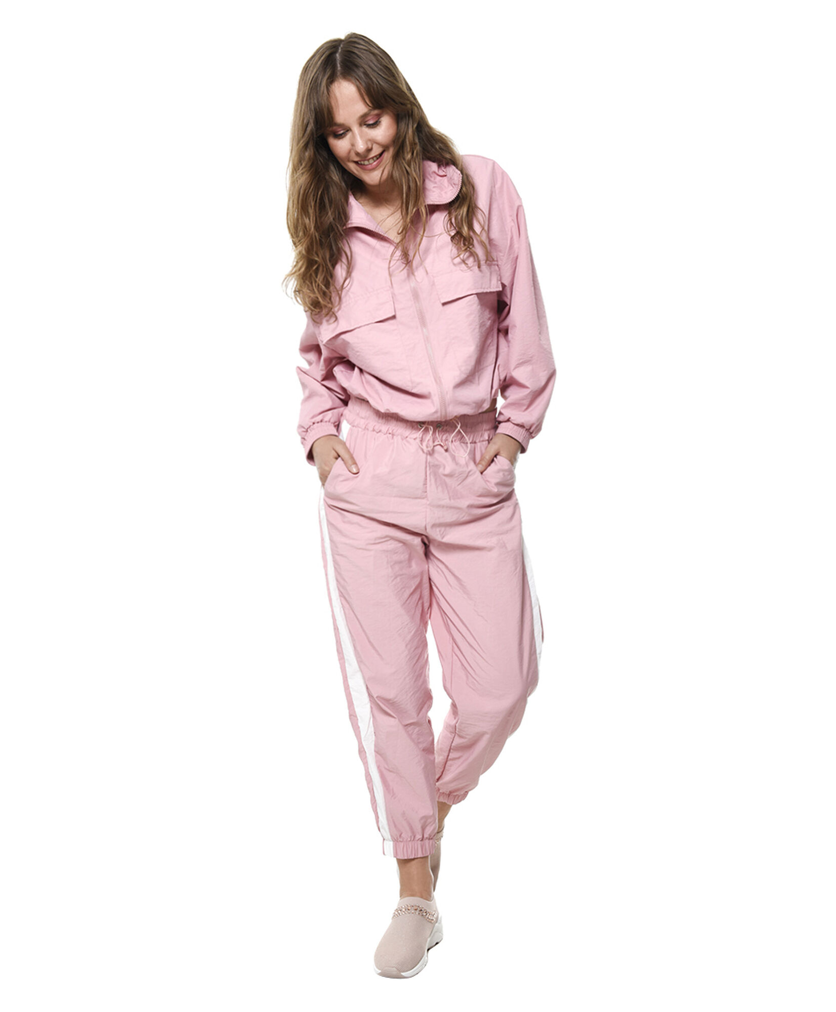 Pantalon nylon pink Pantalon nylon pink
