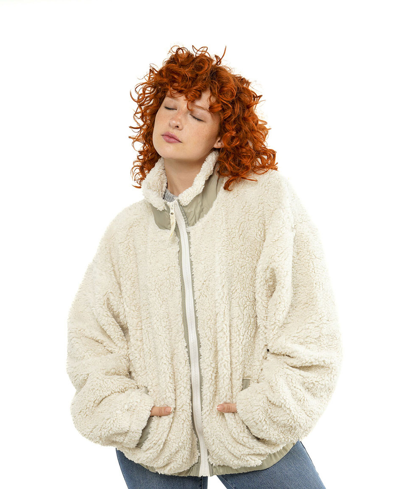 Polar mujer chiporro oversize Polar mujer chiporro oversize