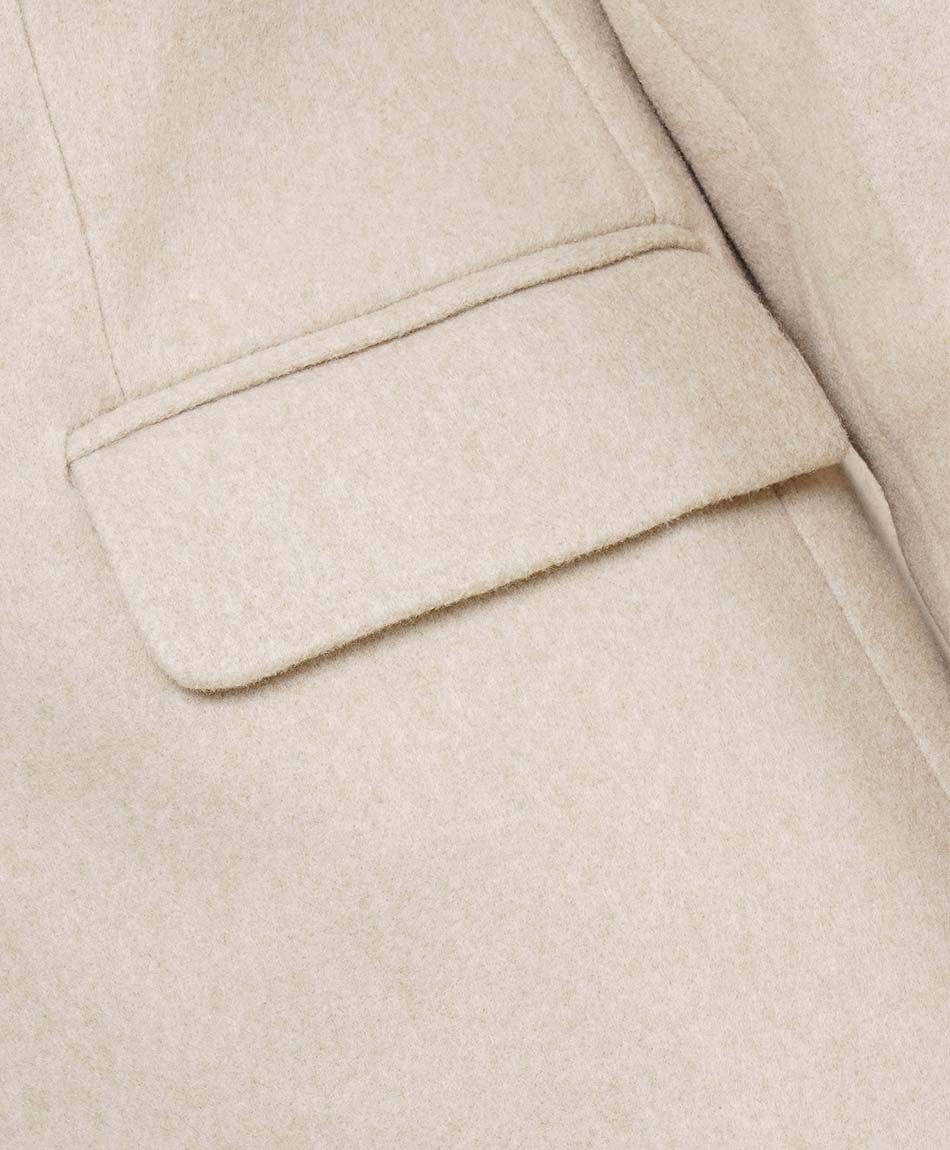 Abrigo mujer doble bot&oacute;n