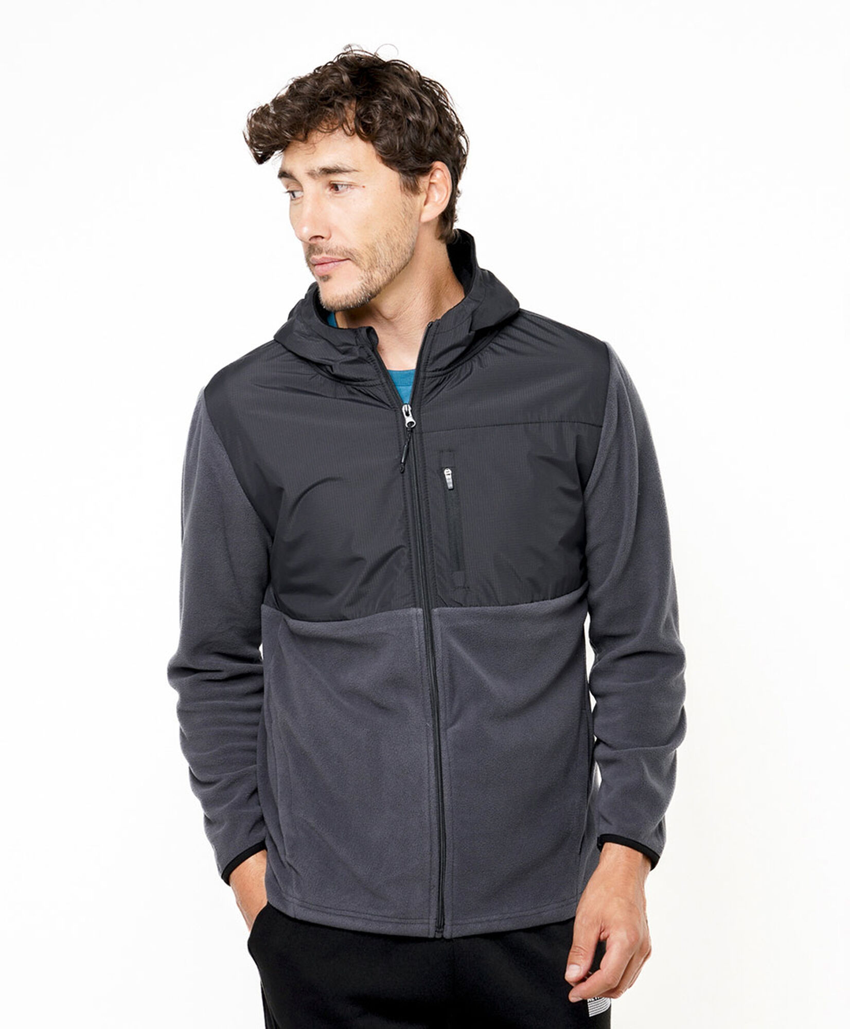 Polar deportivo hombre mix bicolor Polar deportivo hombre mix bicolor