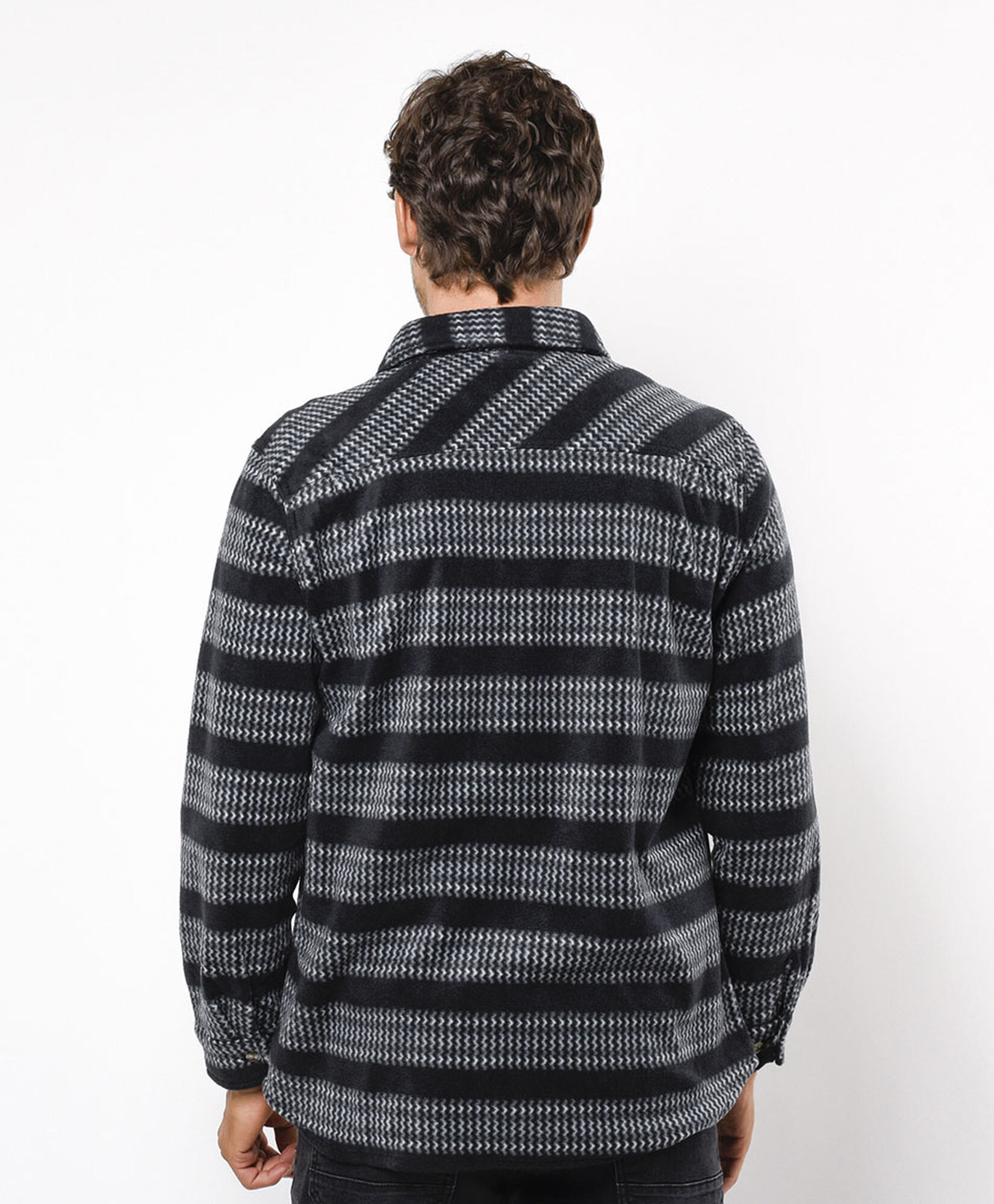 Chaqueta hombre leñadora líneas polar Chaqueta hombre leñadora líneas polar