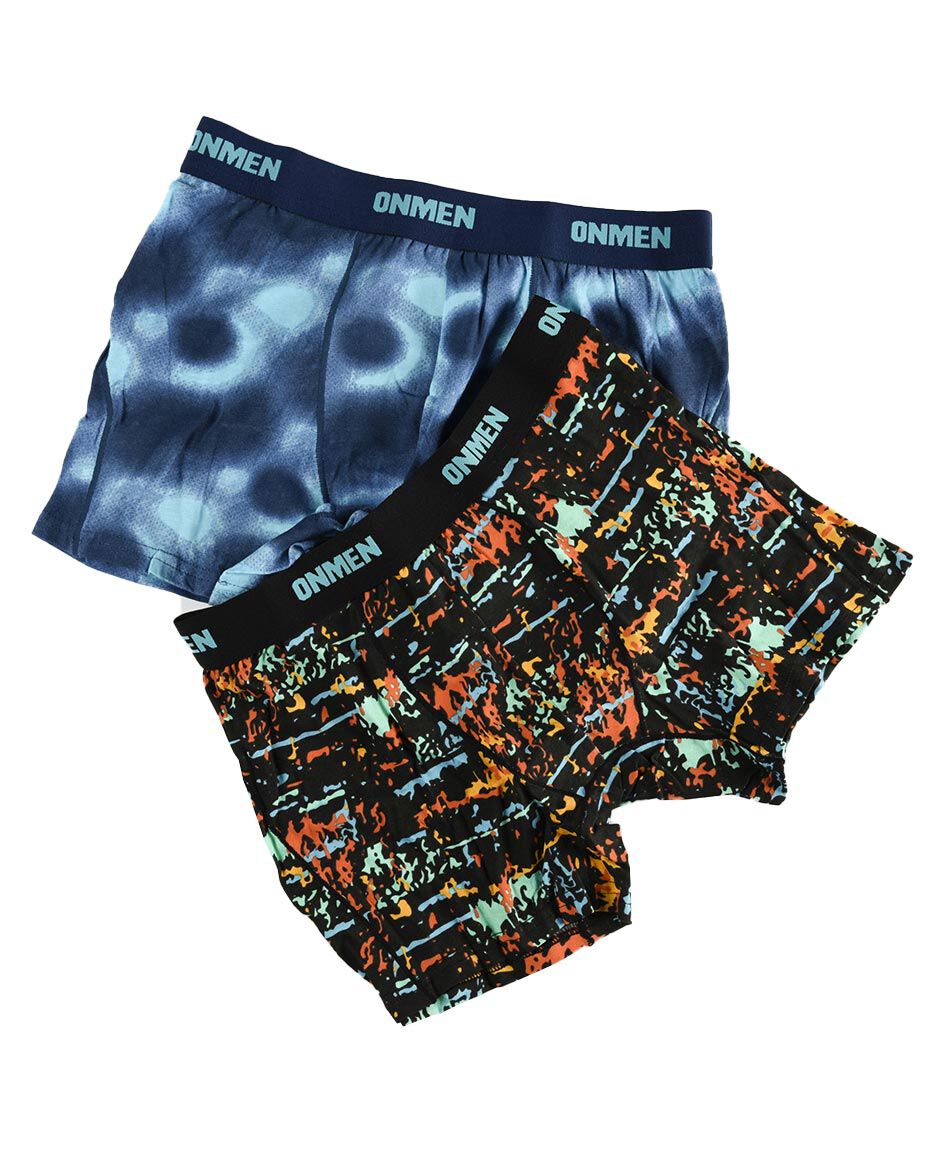 B&oacute;xer 2 piezas estampado