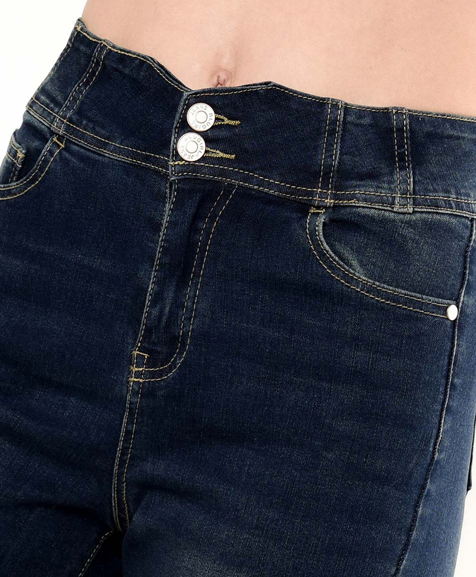 Jeans mujer oscuros flare Jeans mujer oscuros flare
