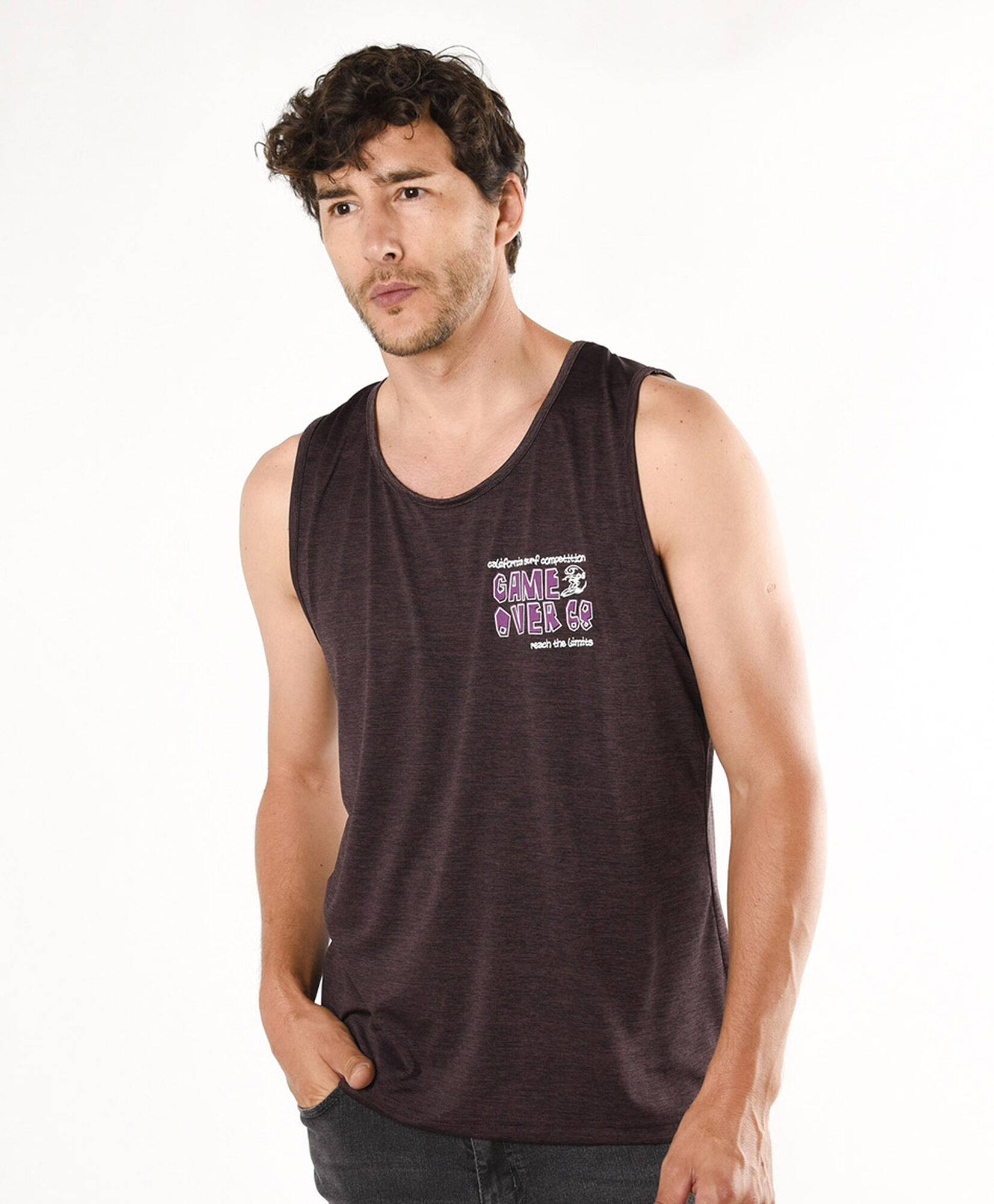Polera hombre game over Polera hombre game over