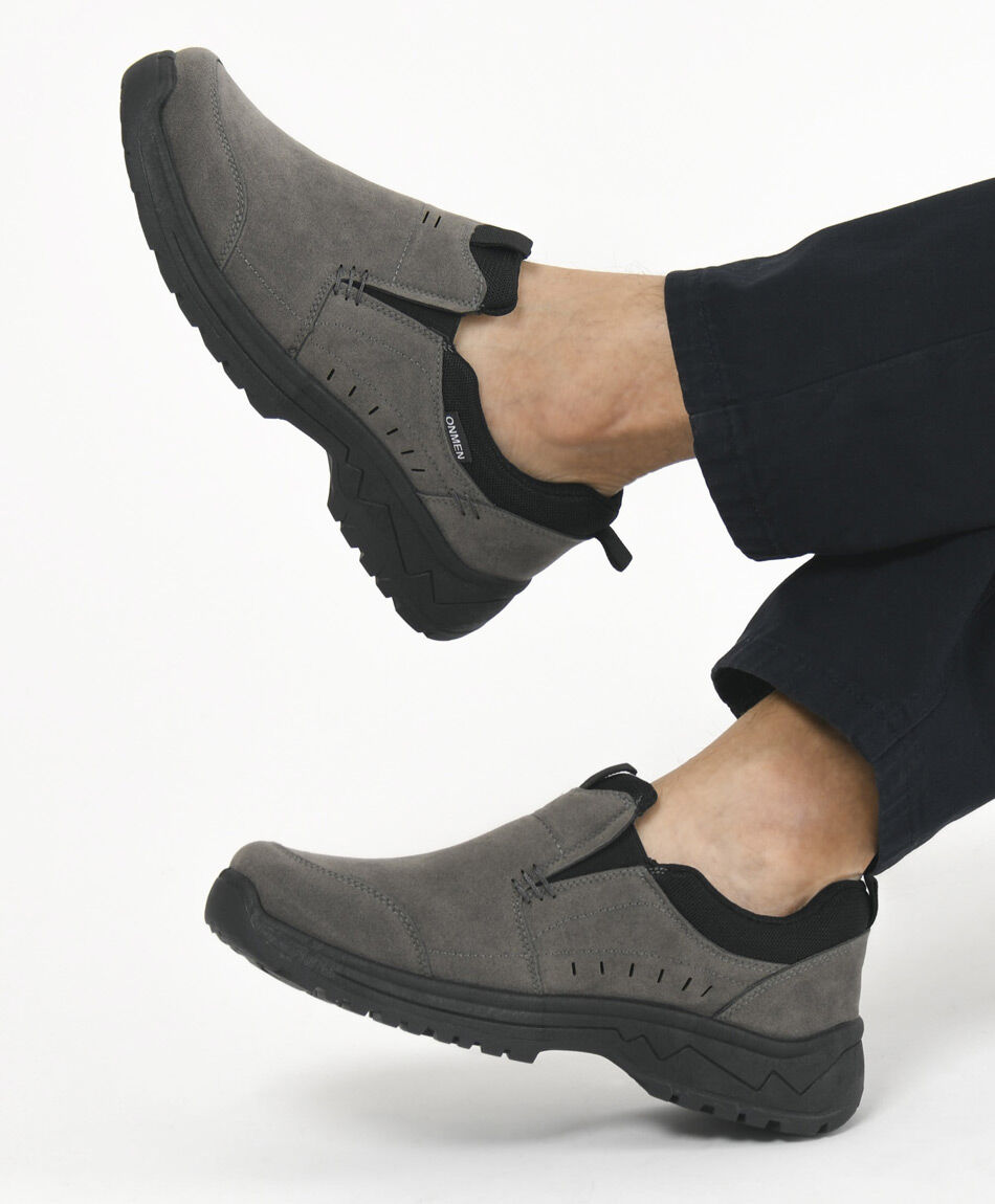 Mocas&iacute;n hombre gamuza