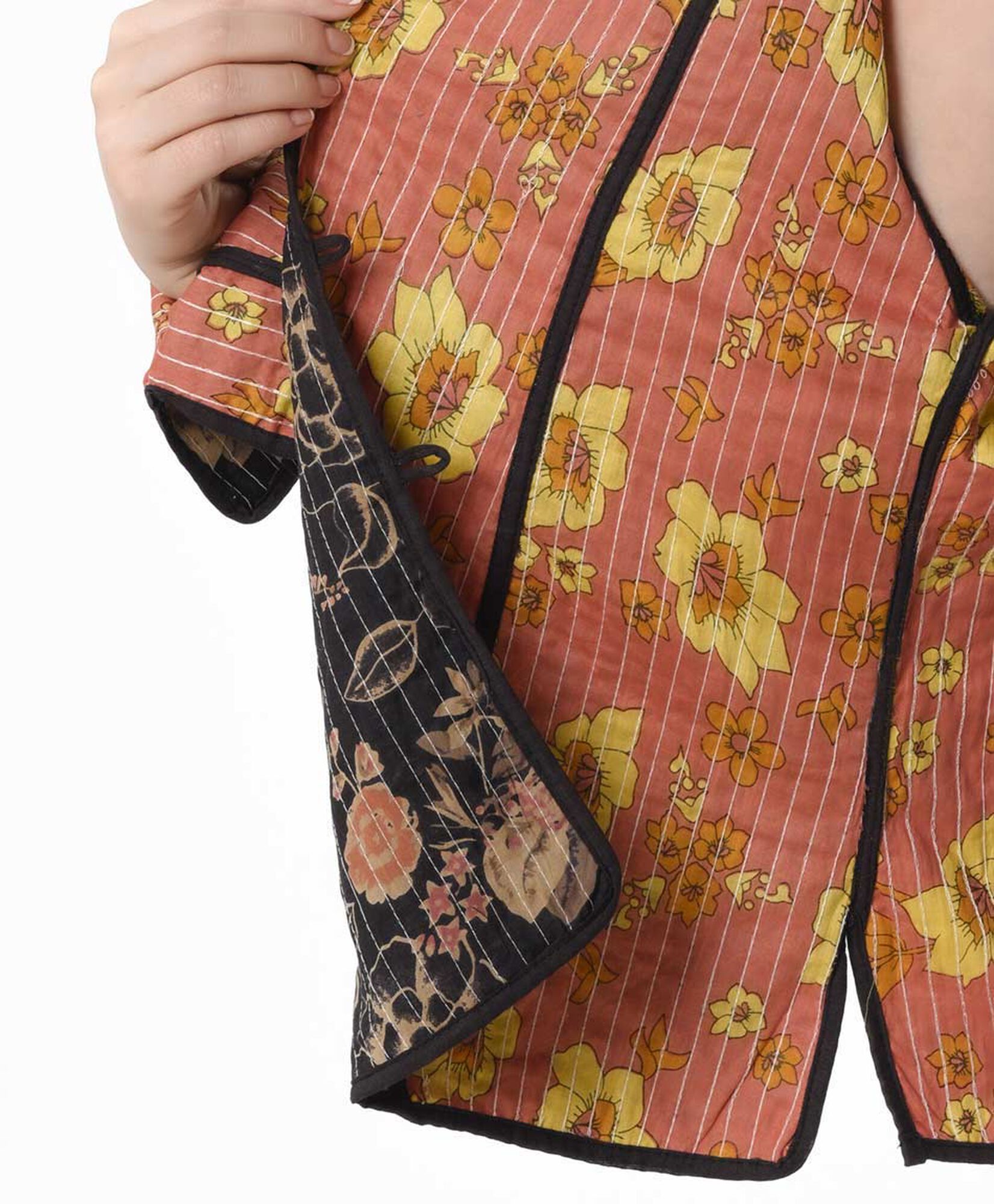 Chaqueta mujer estampada botones Chaqueta mujer estampada botones