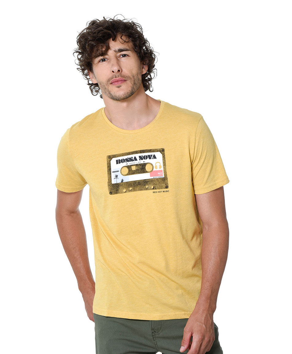 Polera estampada