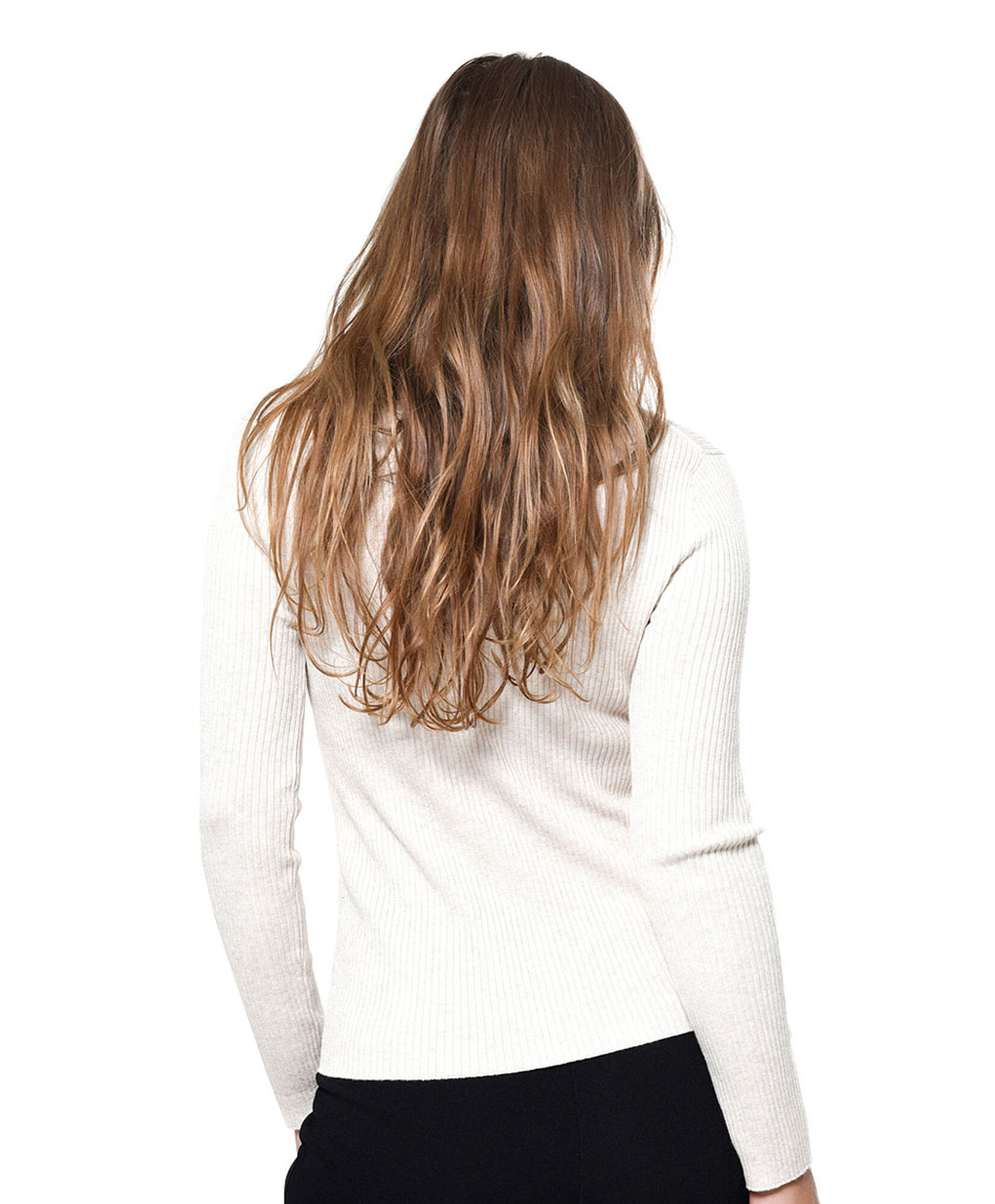 Sweater canale cuello v Sweater canale cuello v