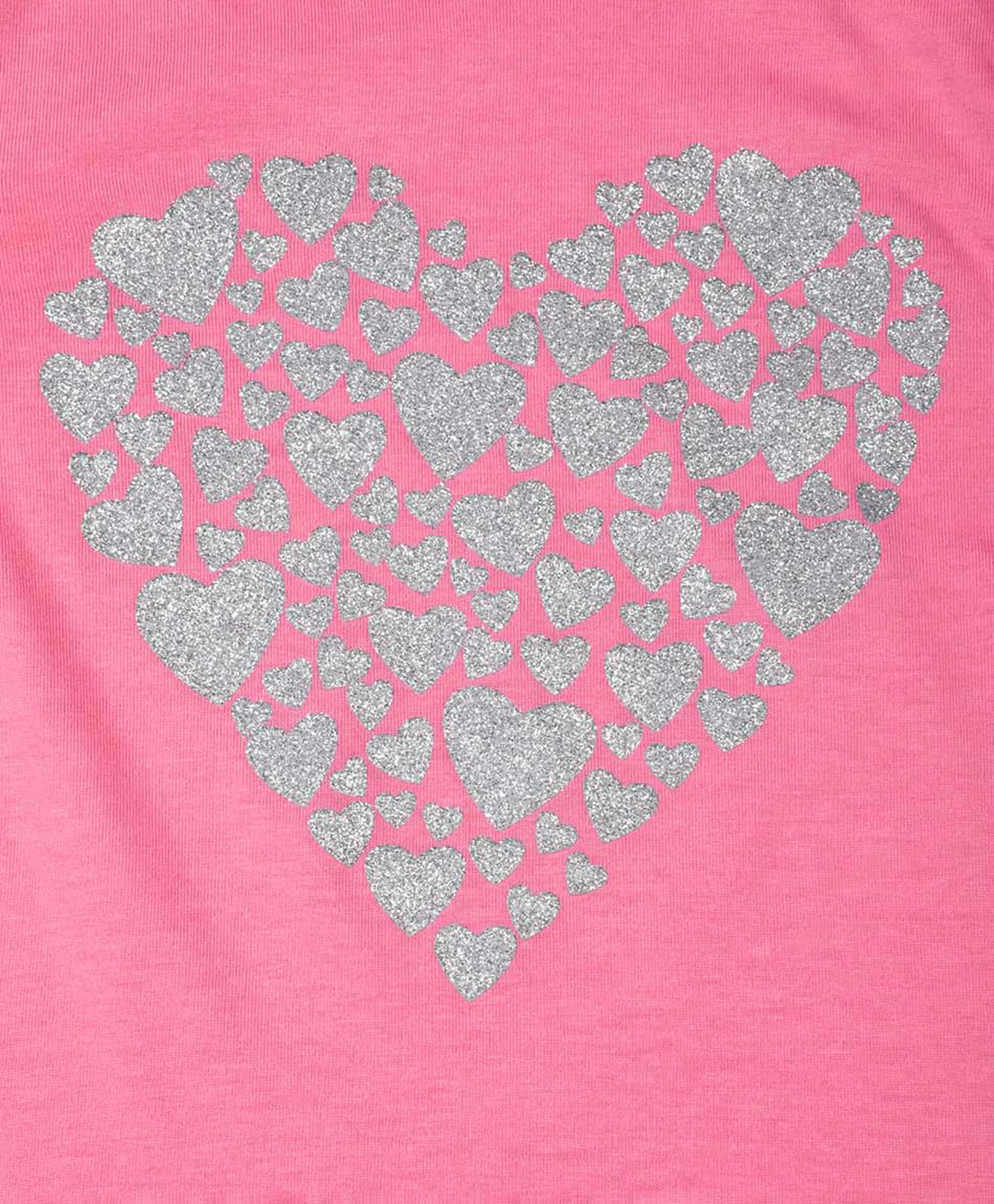 Polera niña corazones Polera niña corazones