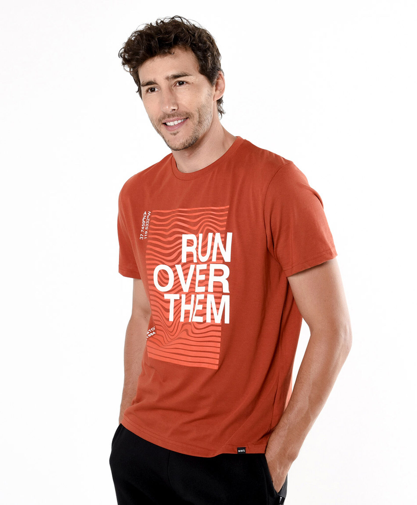Polera deportiva hombre run Polera deportiva hombre run