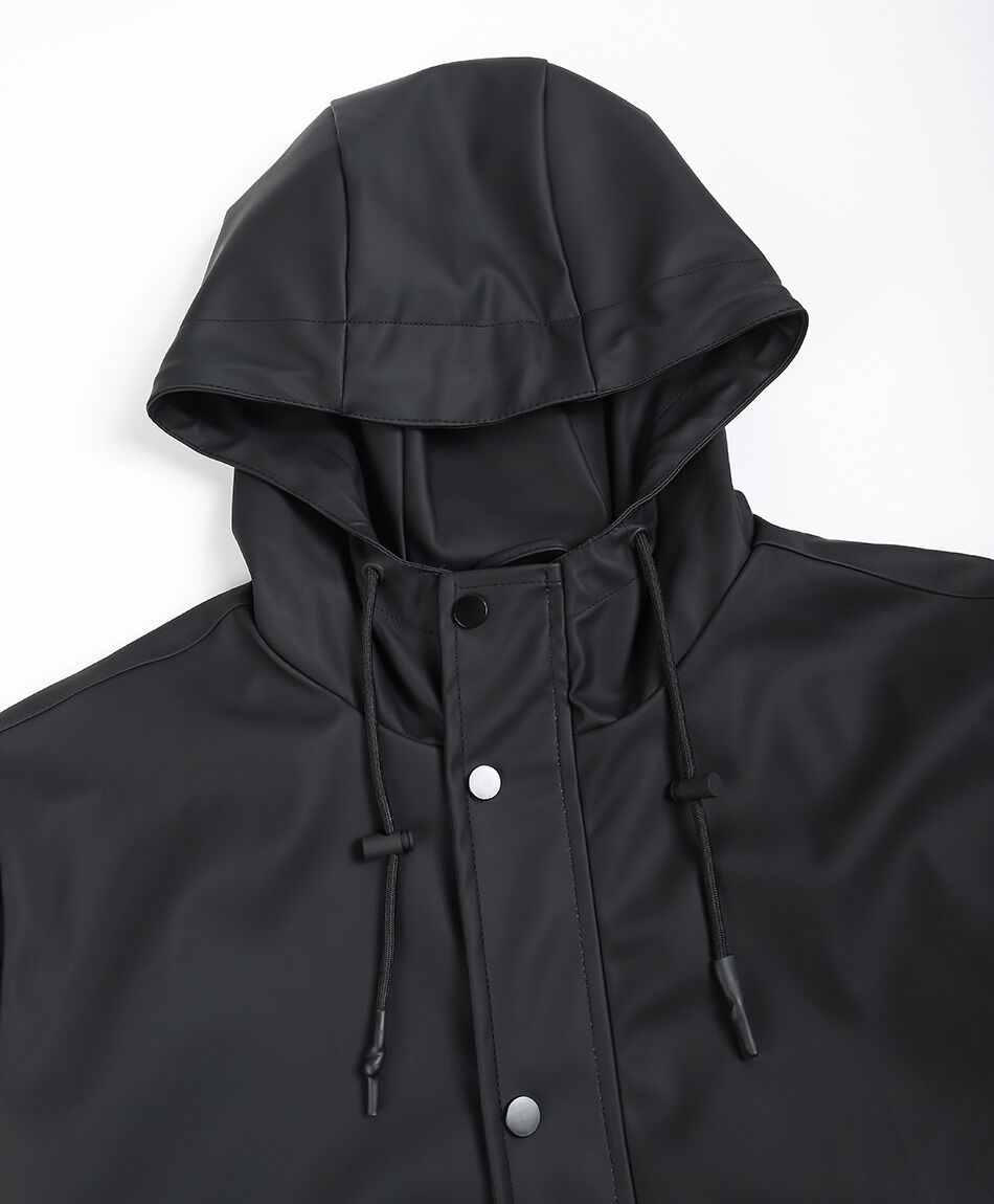 Chaqueta hombre impermeable botones