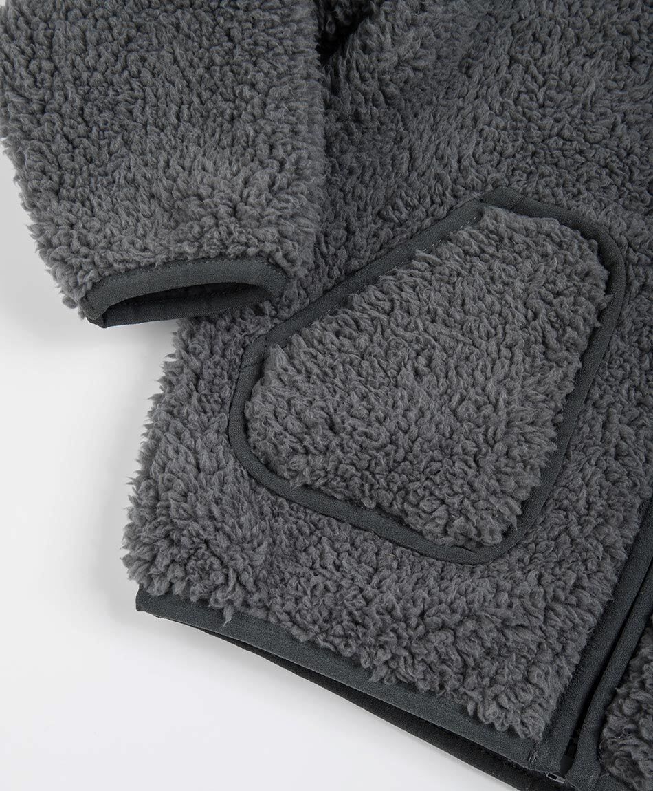 Poler&oacute;n beb&eacute; sherpas grey