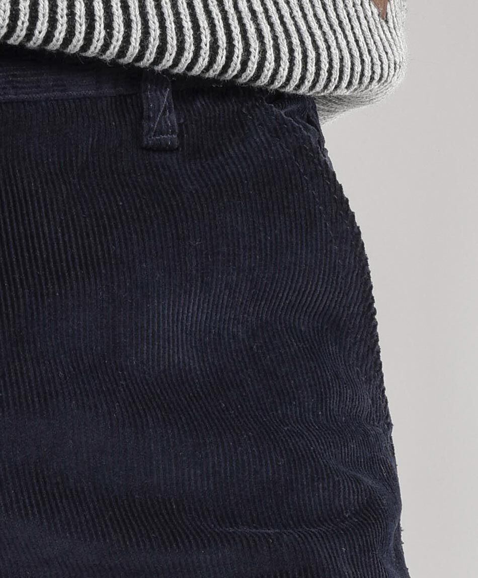 Pantal&oacute;n hombre corderoy azul
