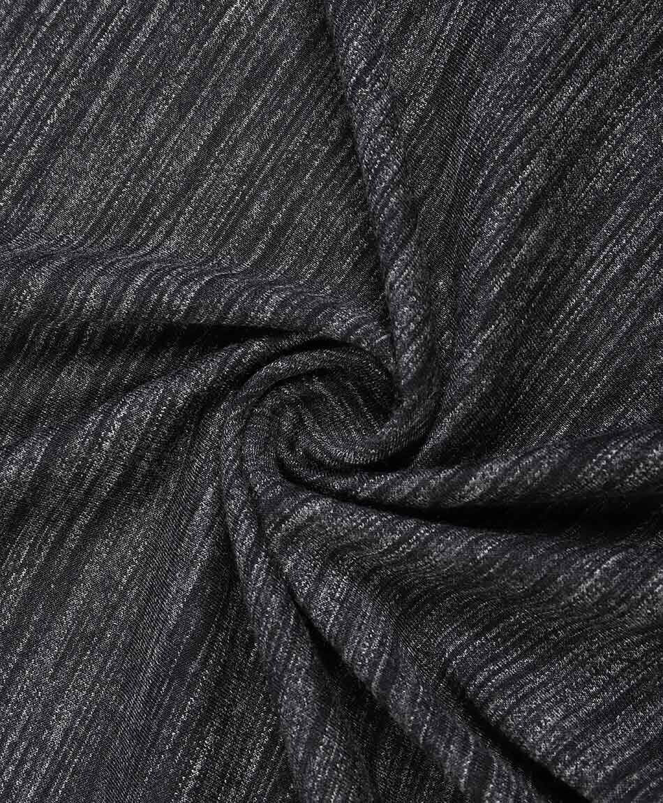 Polera hombre botones jaspeada