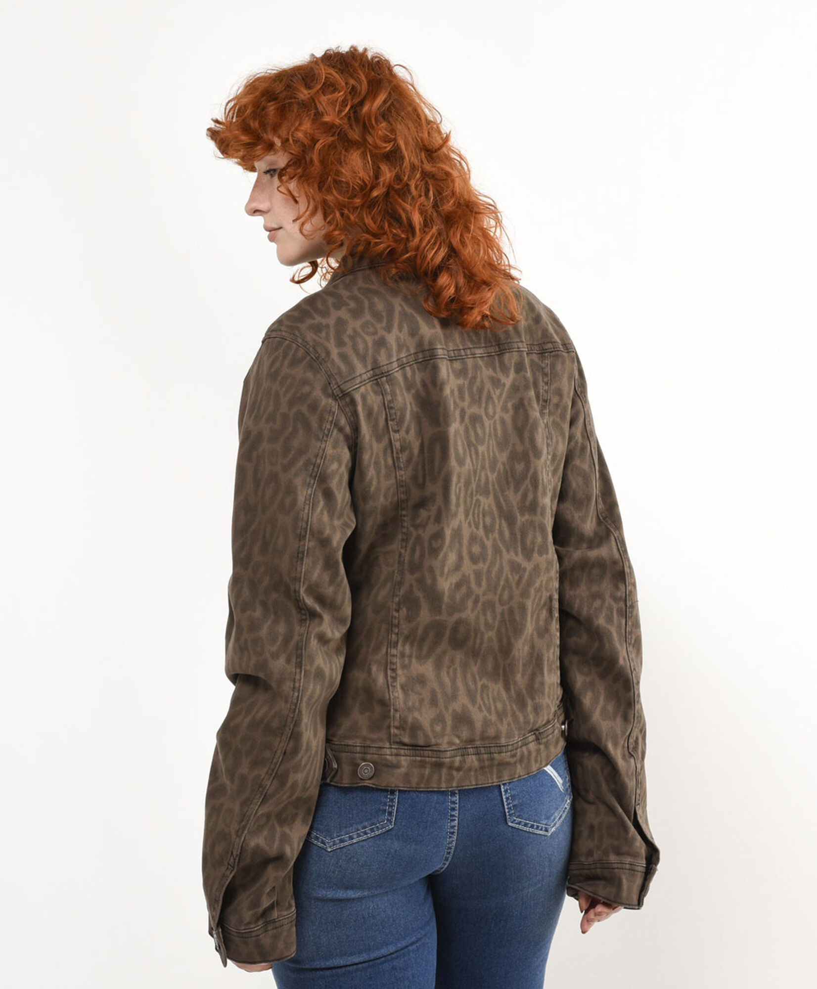 Chaqueta mujer denim animal print Chaqueta mujer denim animal print
