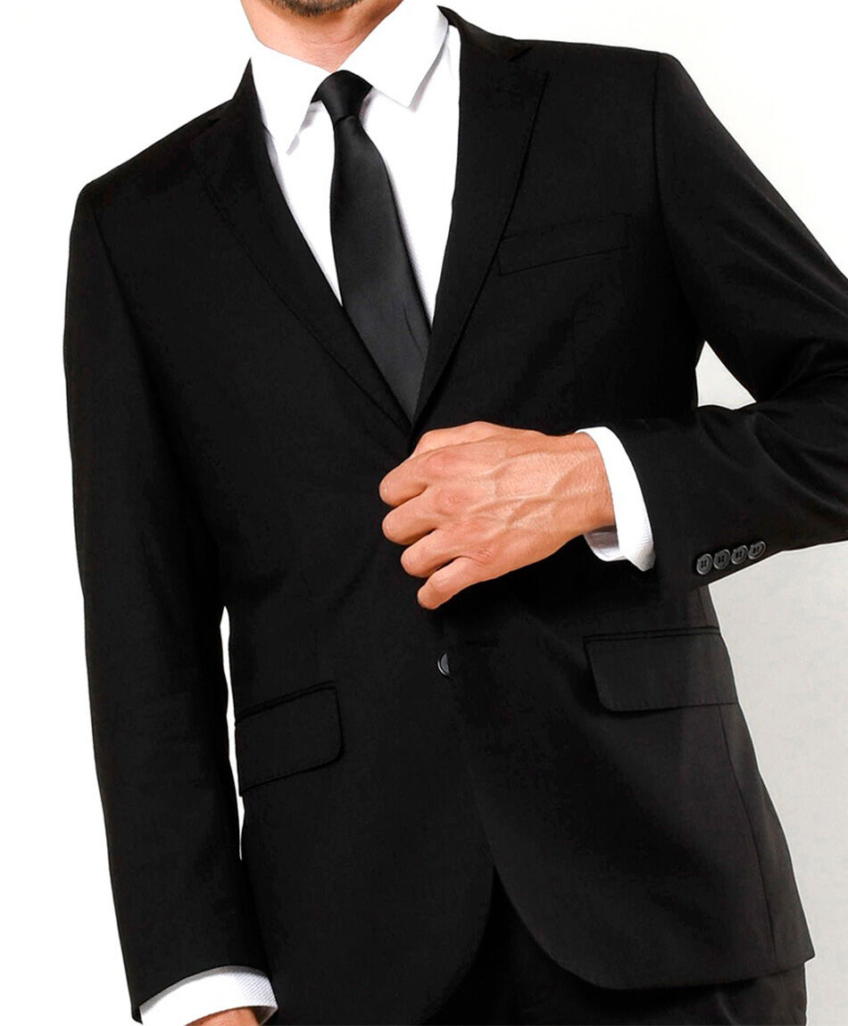 Traje de vestir hombre color negro