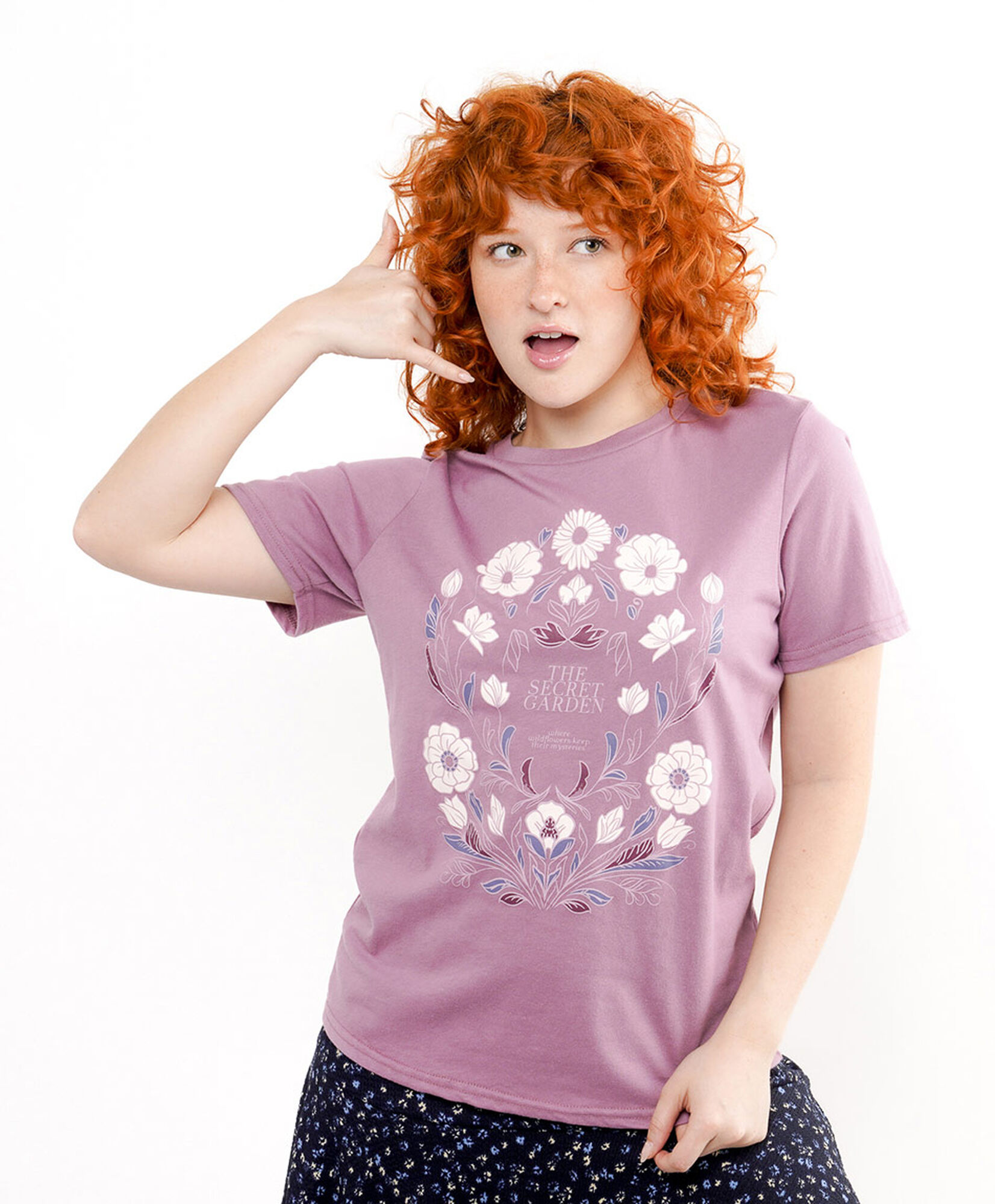 Polera mujer estampado flower Polera mujer estampado flower