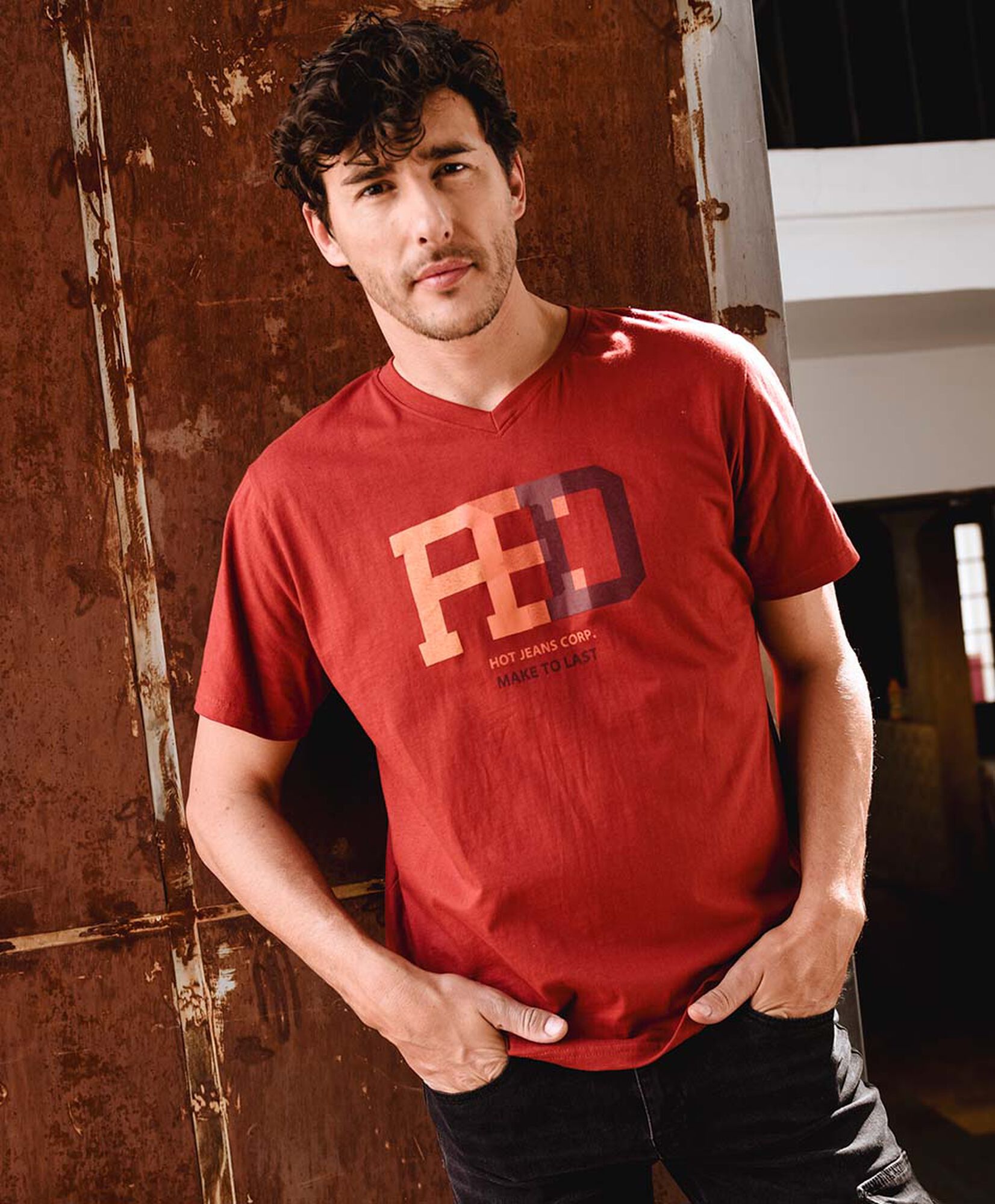 Polera hombre red Polera hombre red
