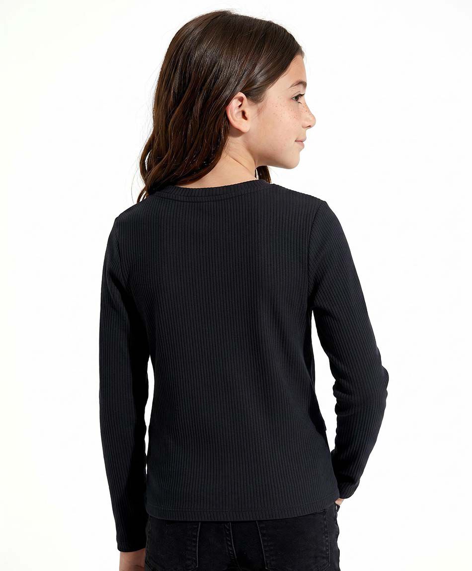 Polera ni&ntilde;a dise&ntilde;o cruzado