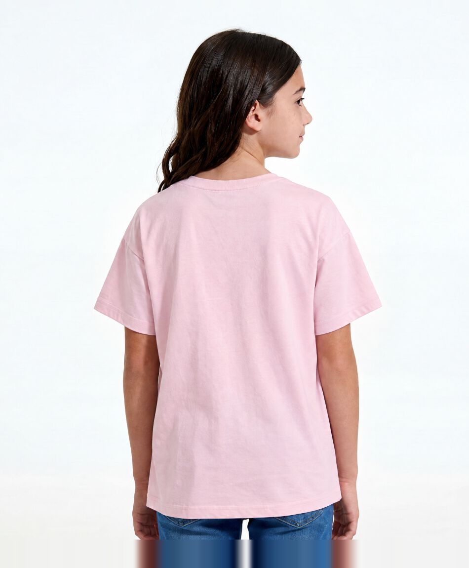 Polera ni&ntilde;a oversize california
